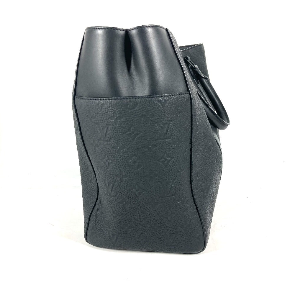 Louis Vuitton M21865 Taurillon Clemence Taurillon Clemence Monogram Leather Black Shoulder Bag