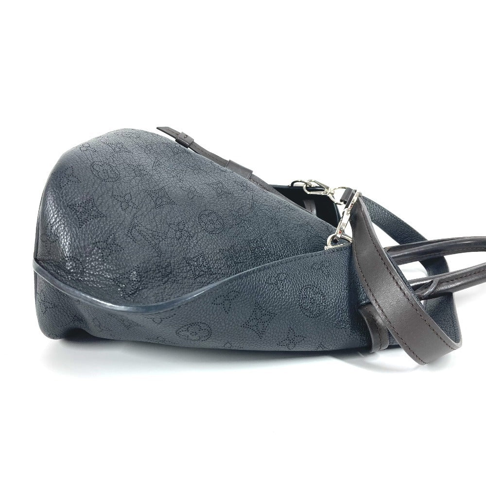Louis Vuitton M54402 mahina Giroratta Monogram Leather Black Tote Bag
