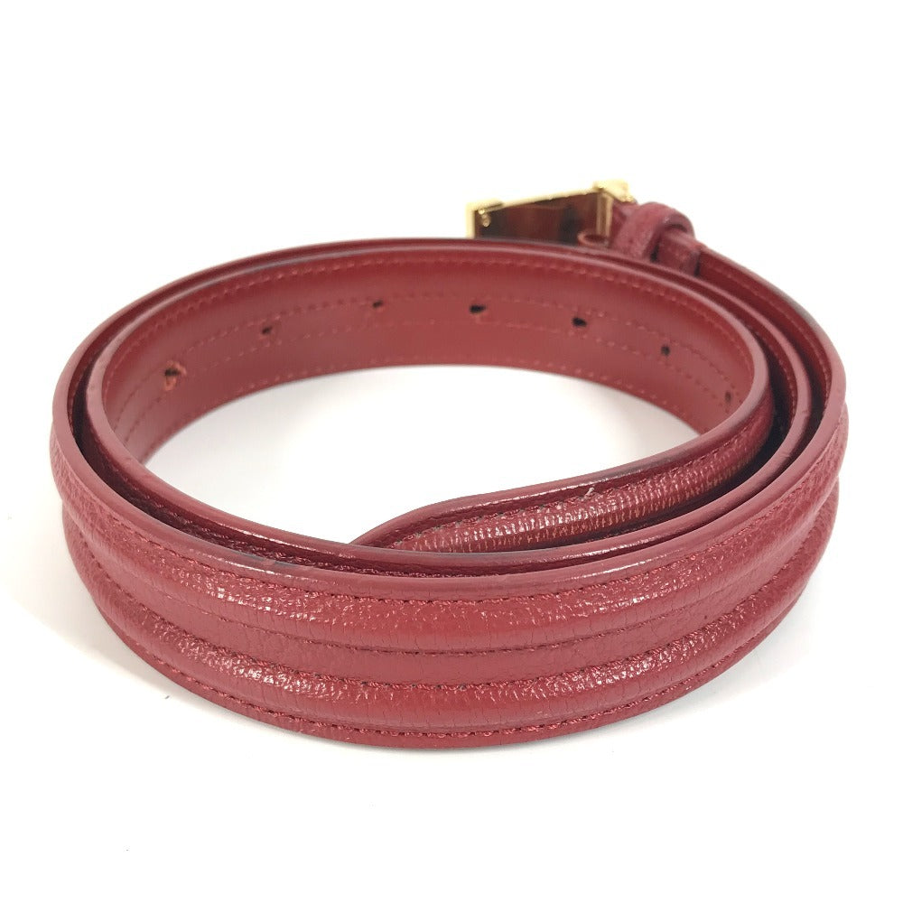 Louis Vuitton M9816U Suhari Santur Pandora Leather Red Belt