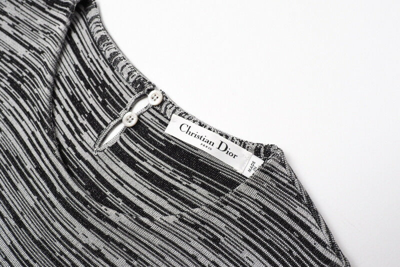 Dior Knit % Rayon, % Women Handbag Nylon Black Travel Bag