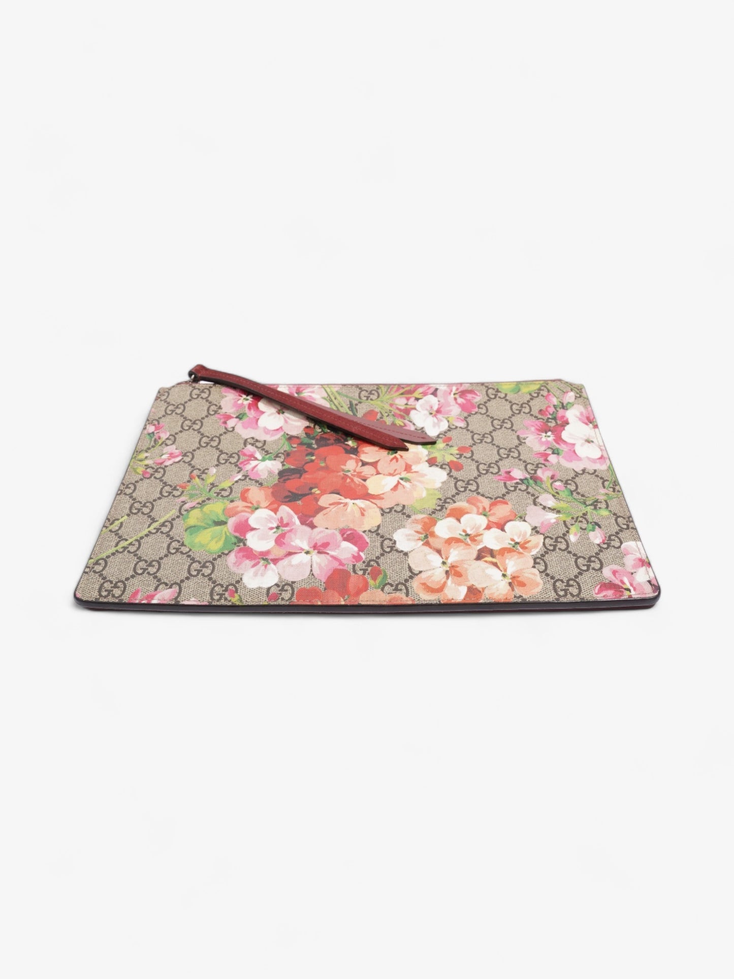 Gucci Blooms Clutch Floral Supreme Coated Canvas Clutch Bag