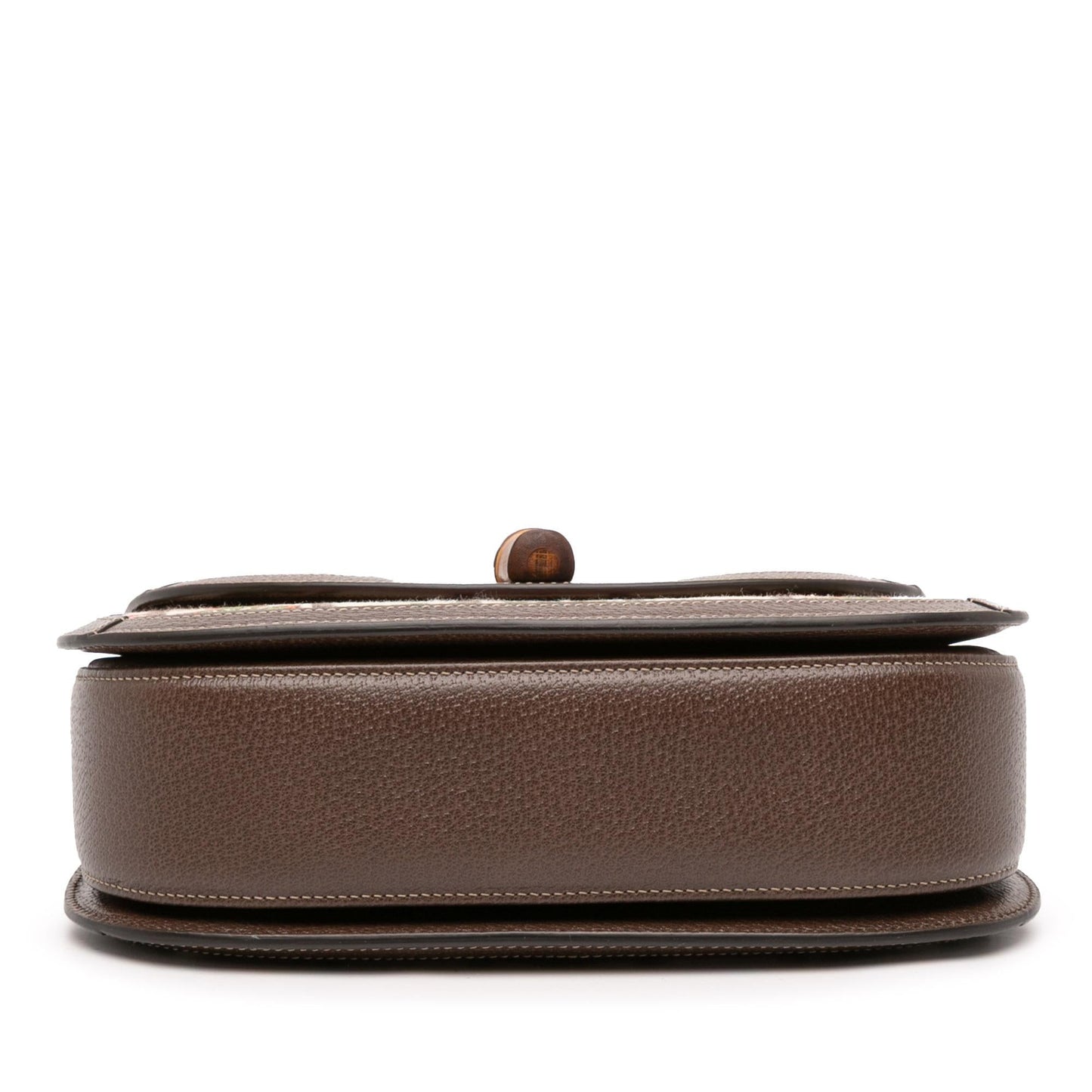 Gucci 100th Anniversary Bamboo Canvas Medium Top Handle Travel Bag
