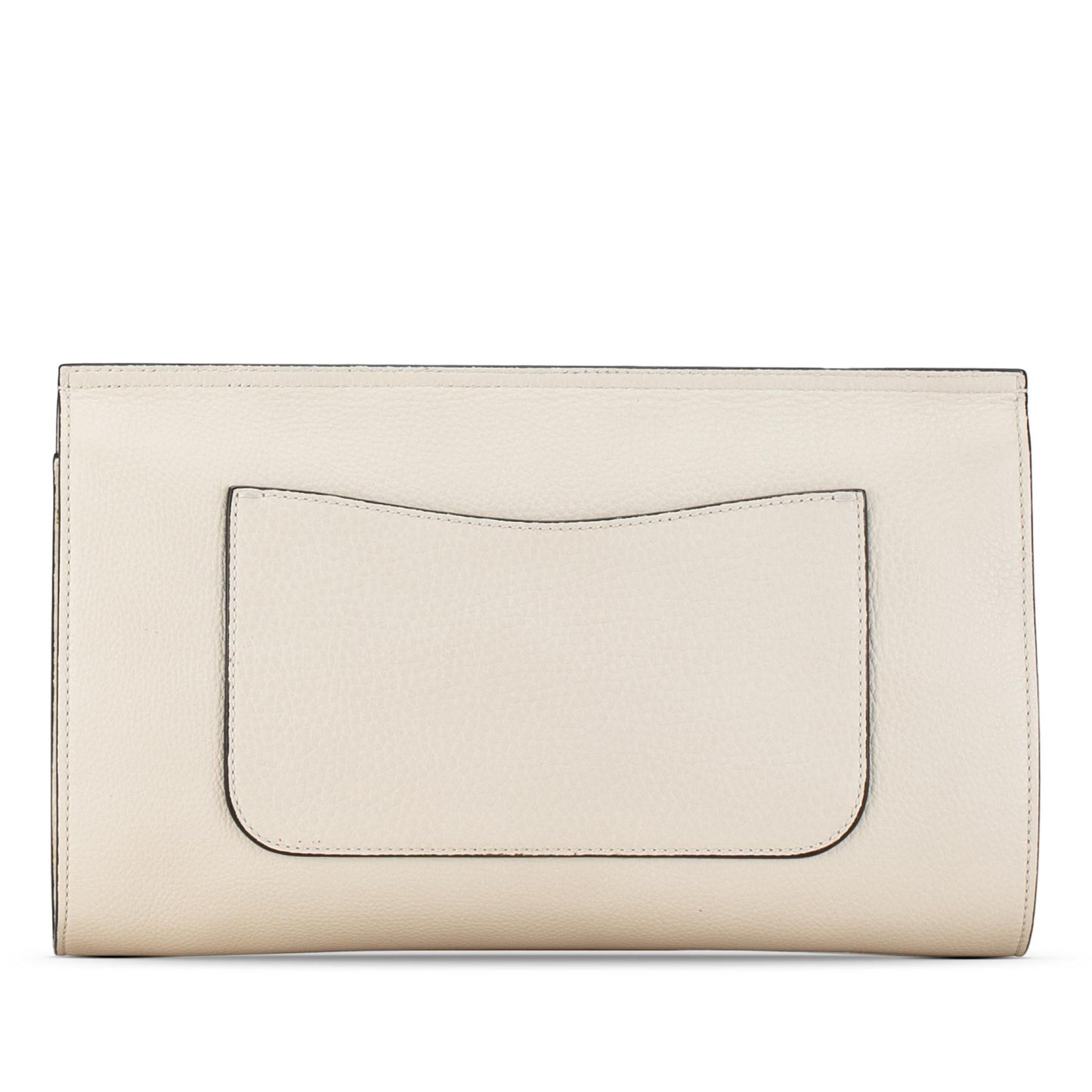 Gucci Bamboo Daily SHG-2q7lJR Leather Calf White Clutch Bag