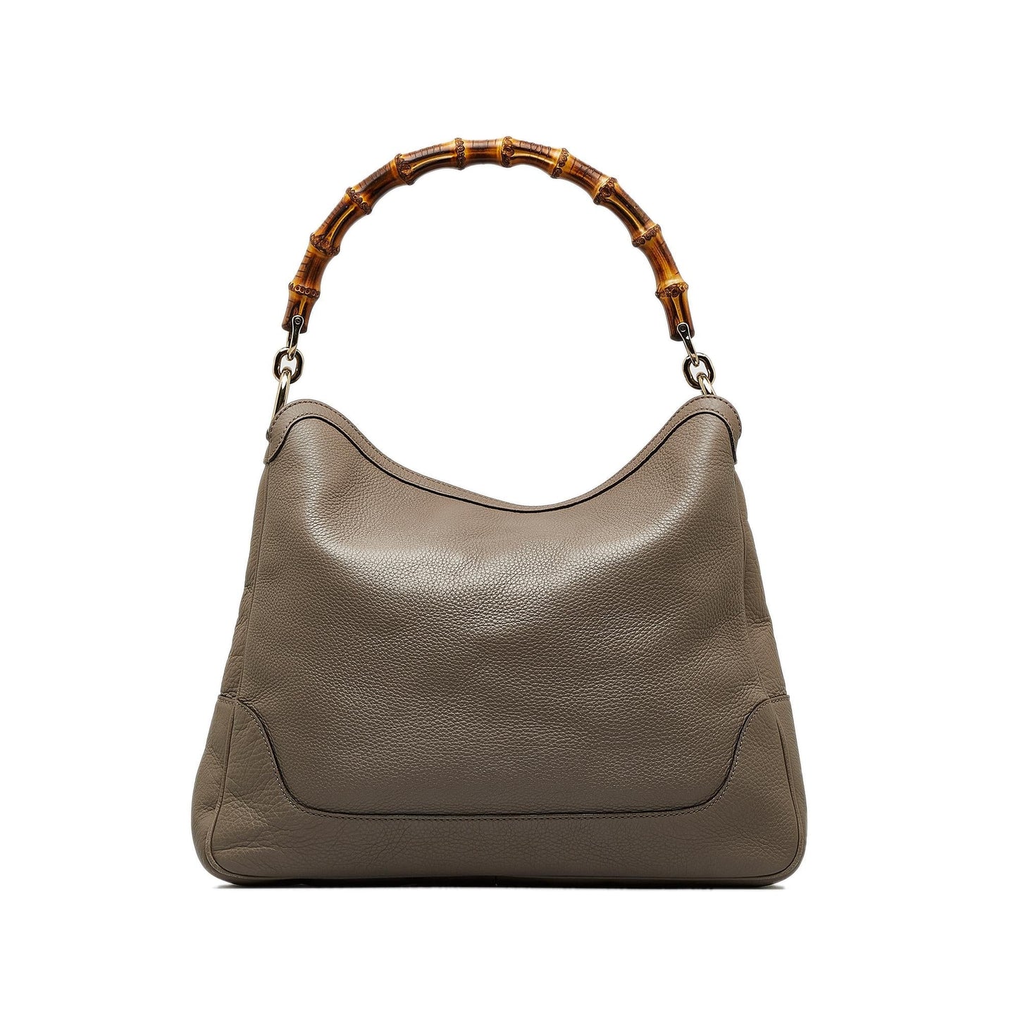 Gucci Bamboo Diana SHG-lh8SGZ Calf Brown Satchel Bag