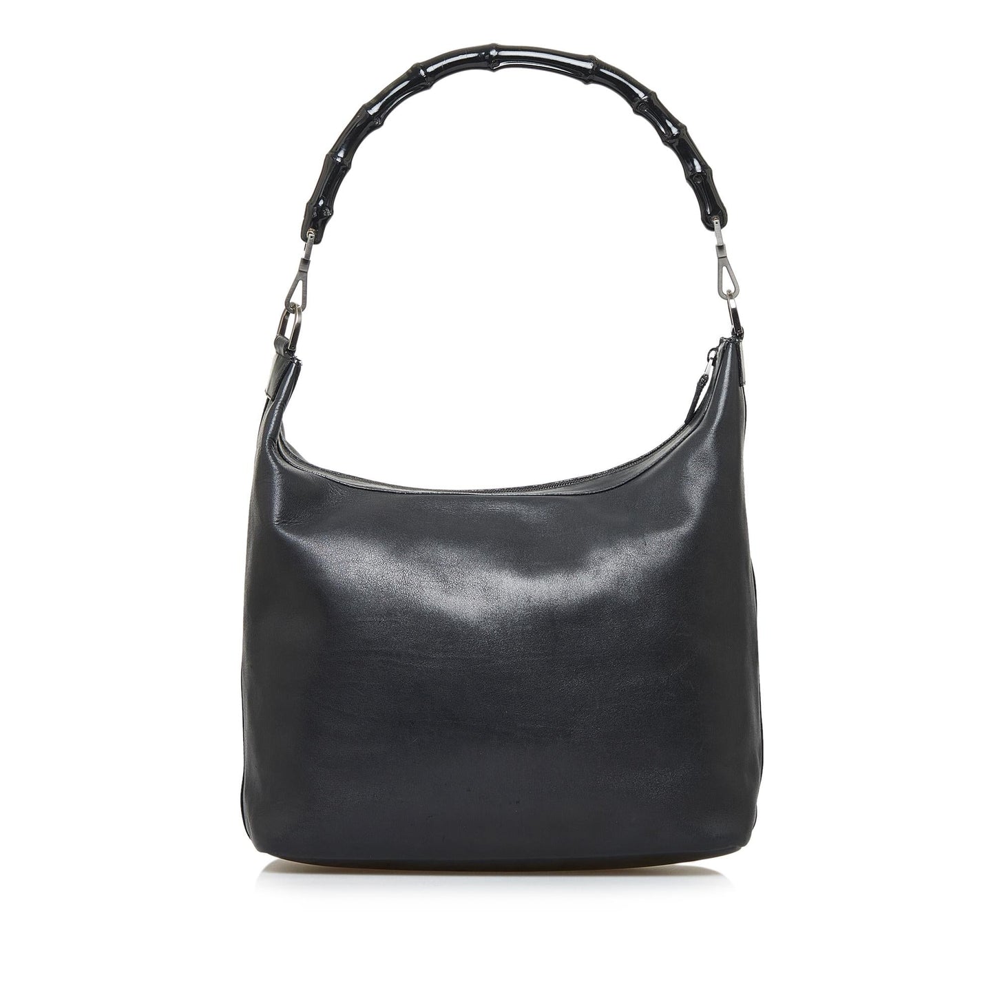 Gucci Bamboo SHG-LJFpH1 Calf Black Shoulder Bag