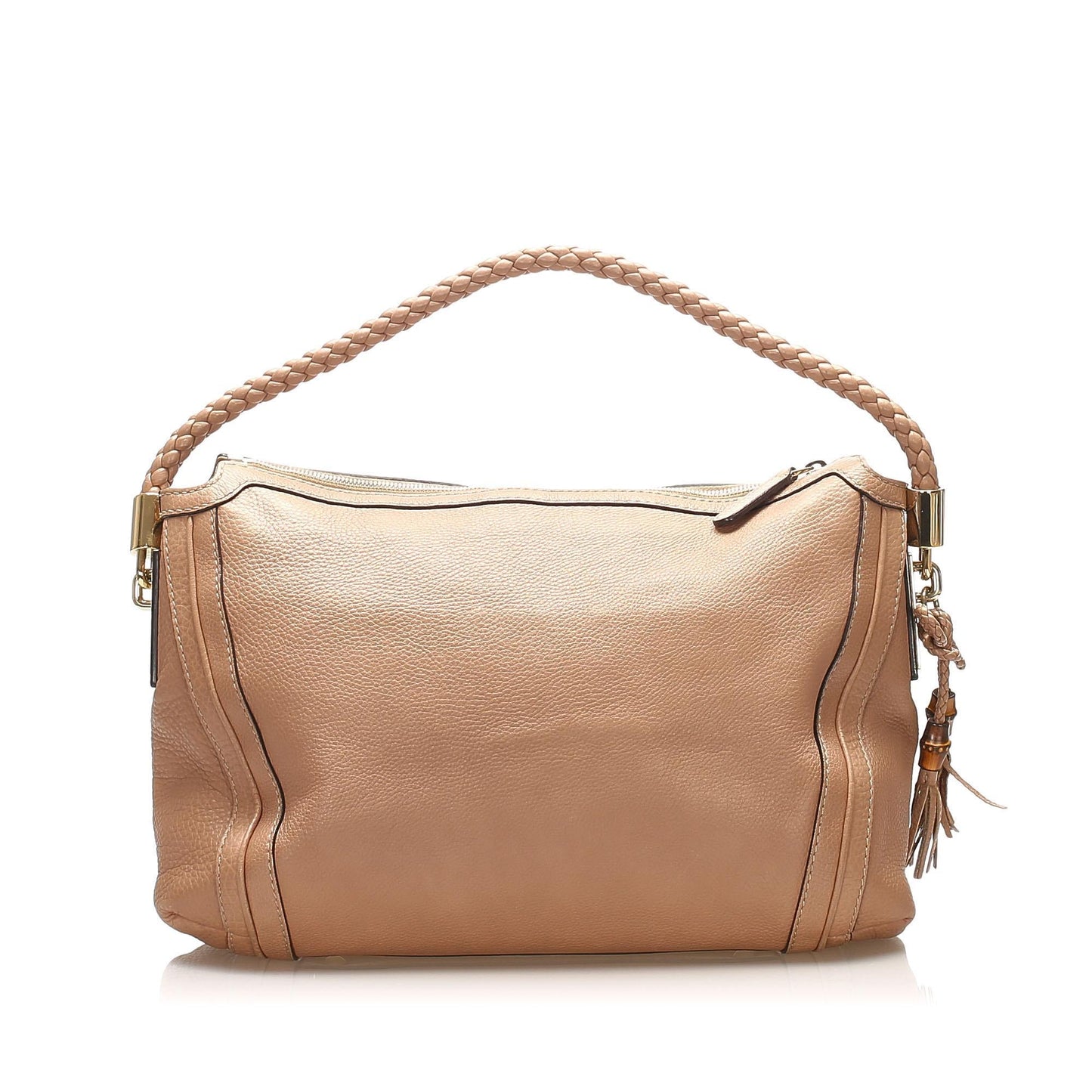 Gucci Bella SHG-P61oXZ Leather Calf Brown Tote Bag