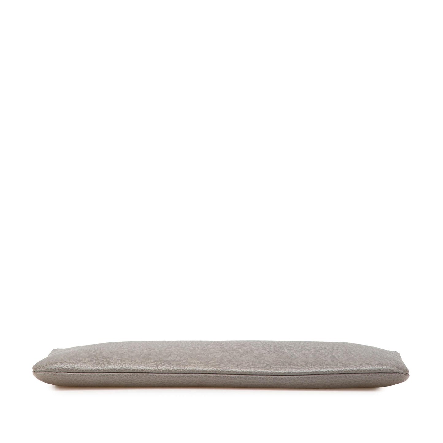 Gucci Bamboo Tassel Calf Calfskin Grey Clutch Bag