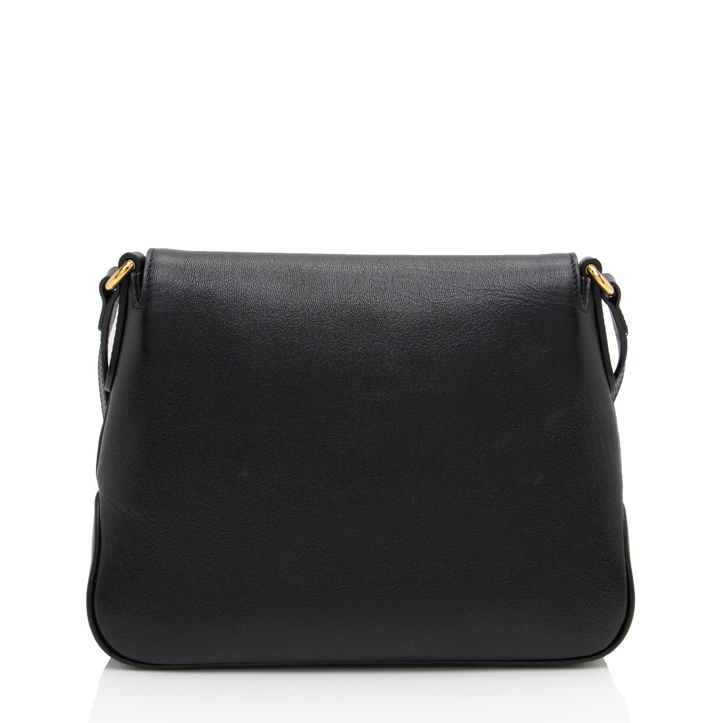 Gucci New Sakai Lux Dahlia SHF-Cq19DH Calfskin Black Small Crossbody Bag