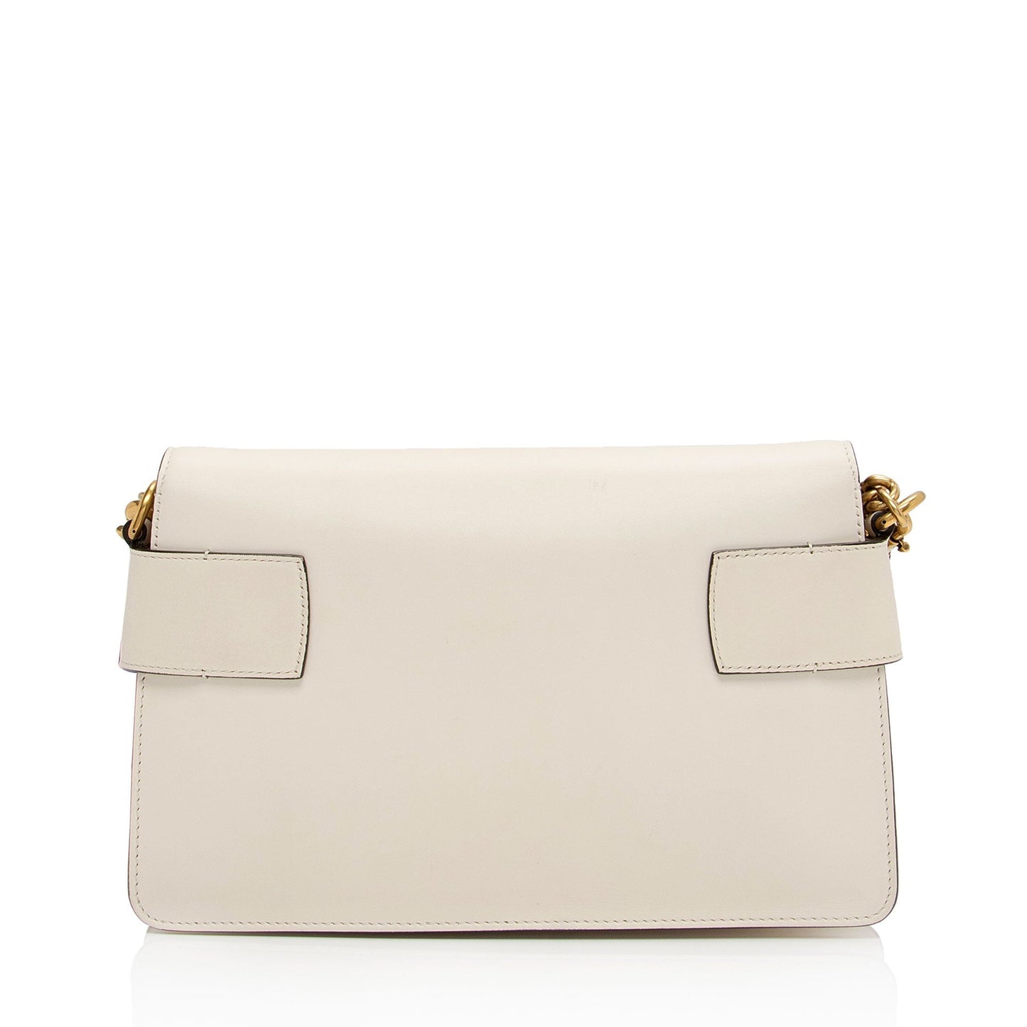 Gucci Tiger Broadway SHF-fnniLy Nylon Calfskin White Mini Crossbody Bag