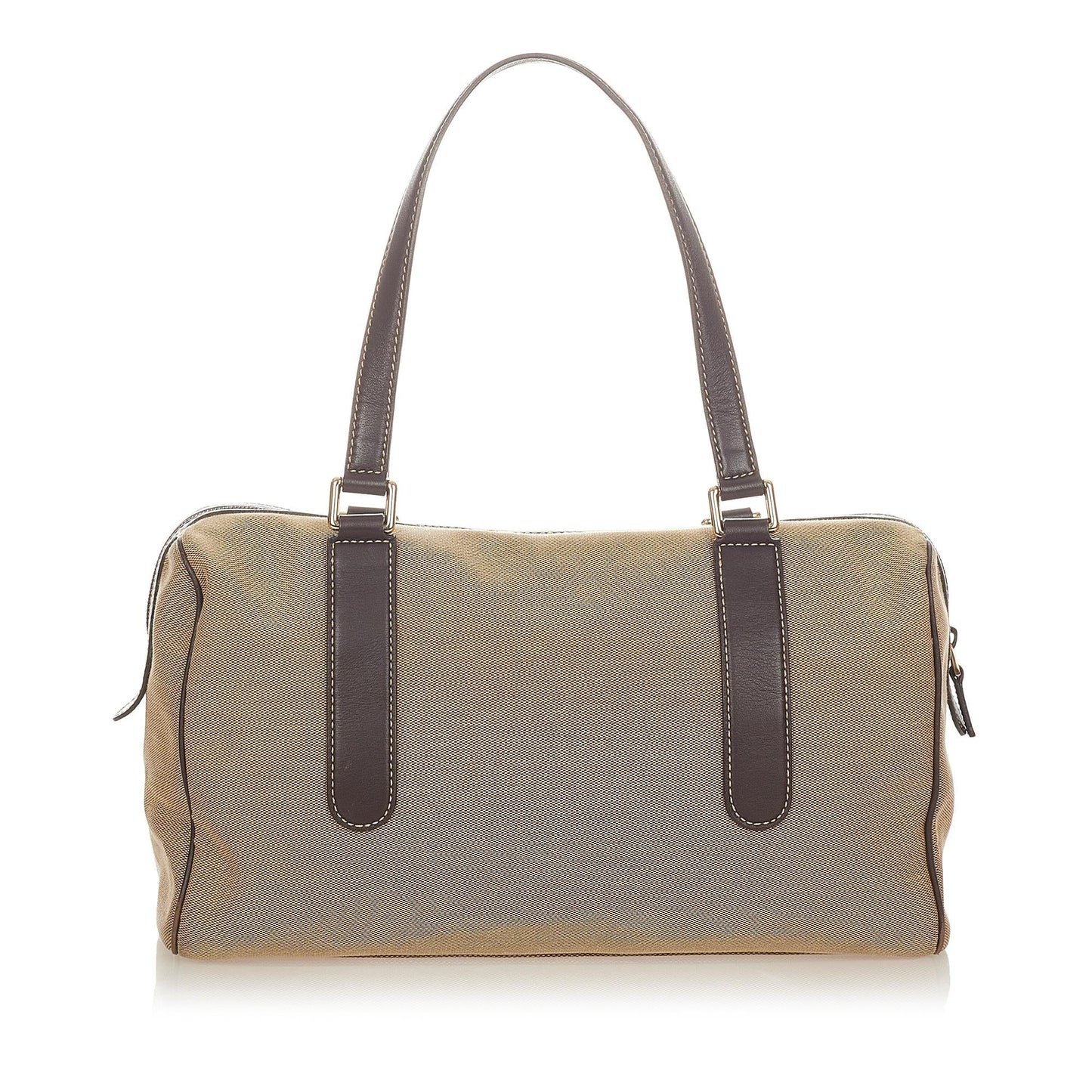Gucci Boston SHG Canvas Brown Satchel Bag 3