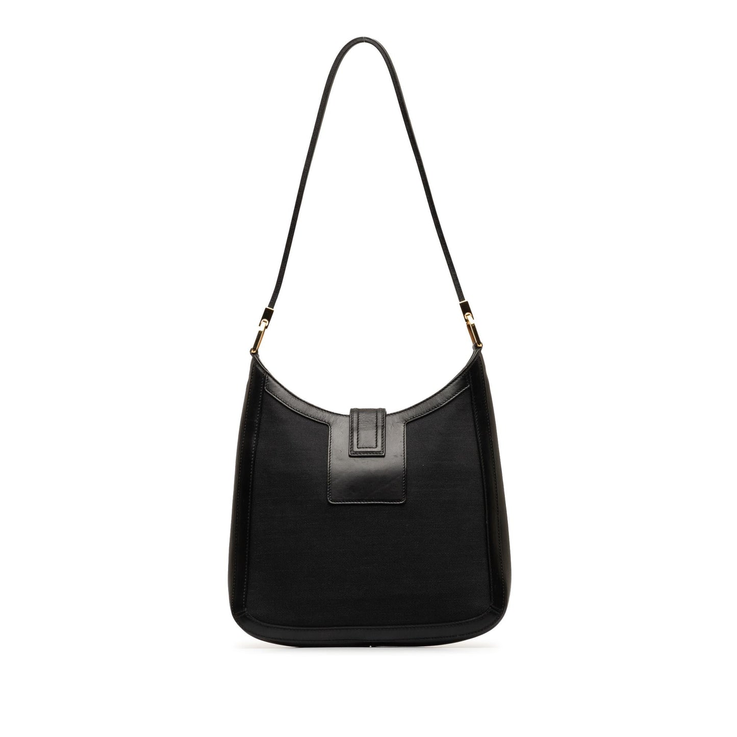 Gucci SHG-3KiGwd Canvas Calf Black Shoulder Bag