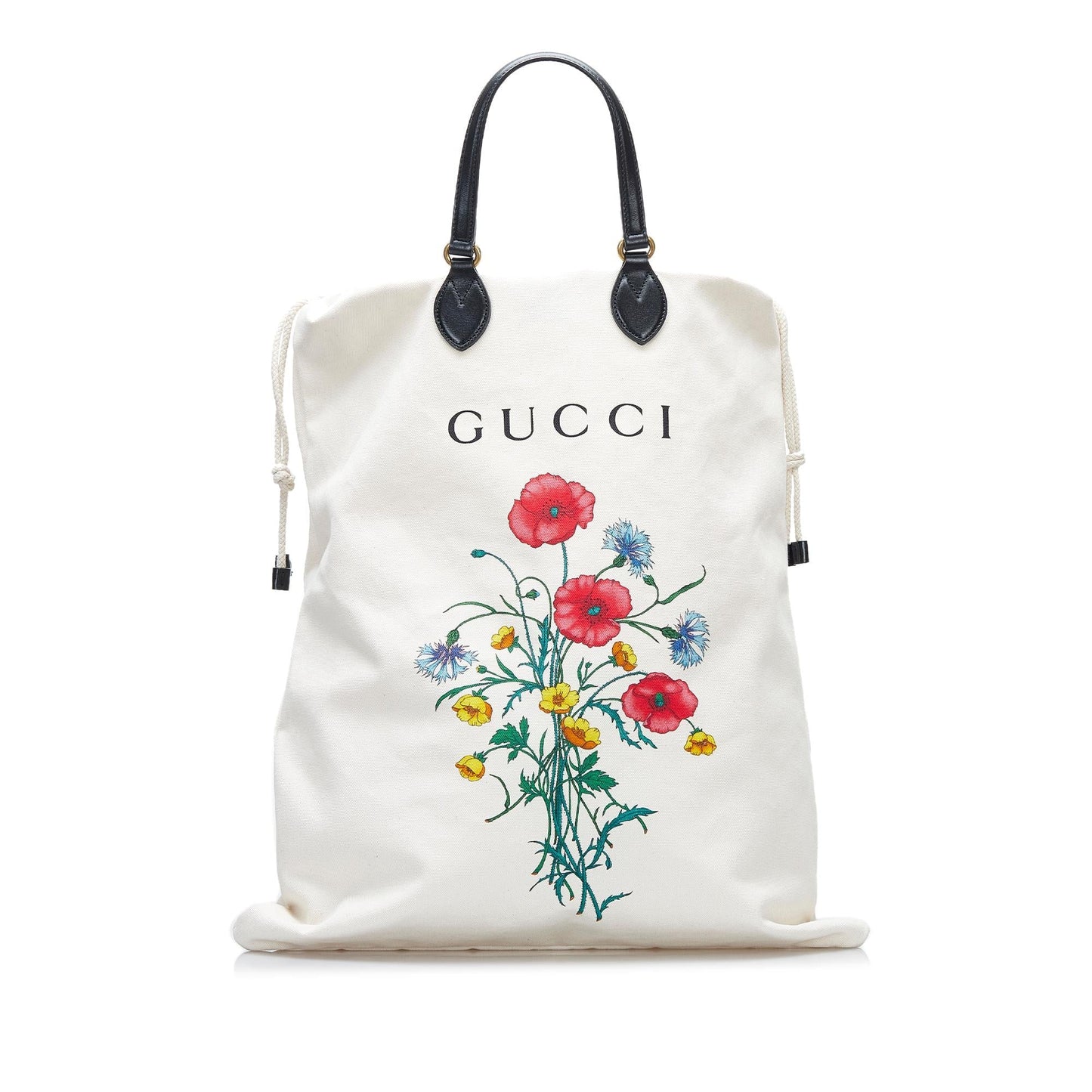 Gucci Chateau Marmont Drawstring Laundry SHG-42ZugH Canvas Brown Jewelry