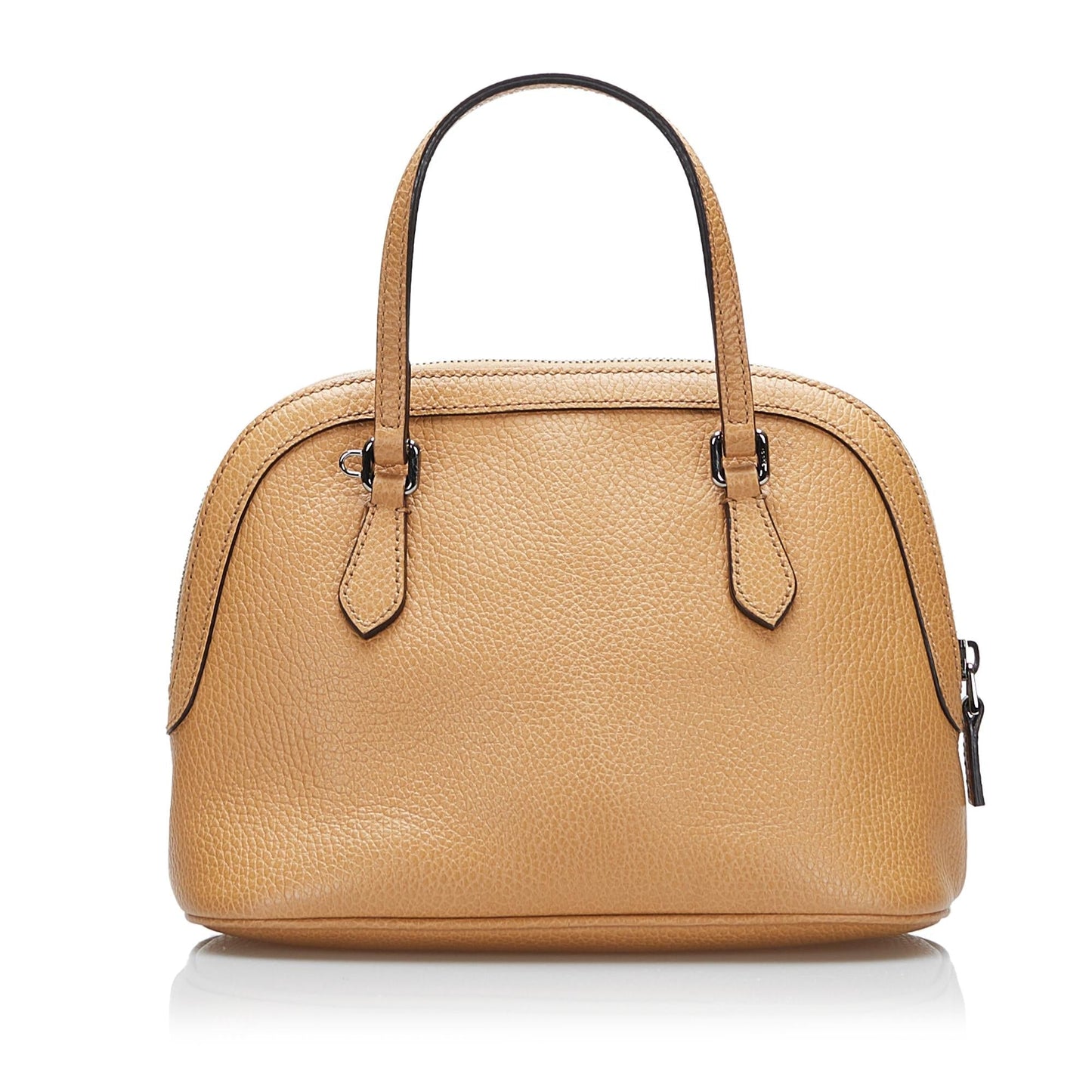 Gucci Dome SHG-HIDZqr Calf Brown Satchel Bag