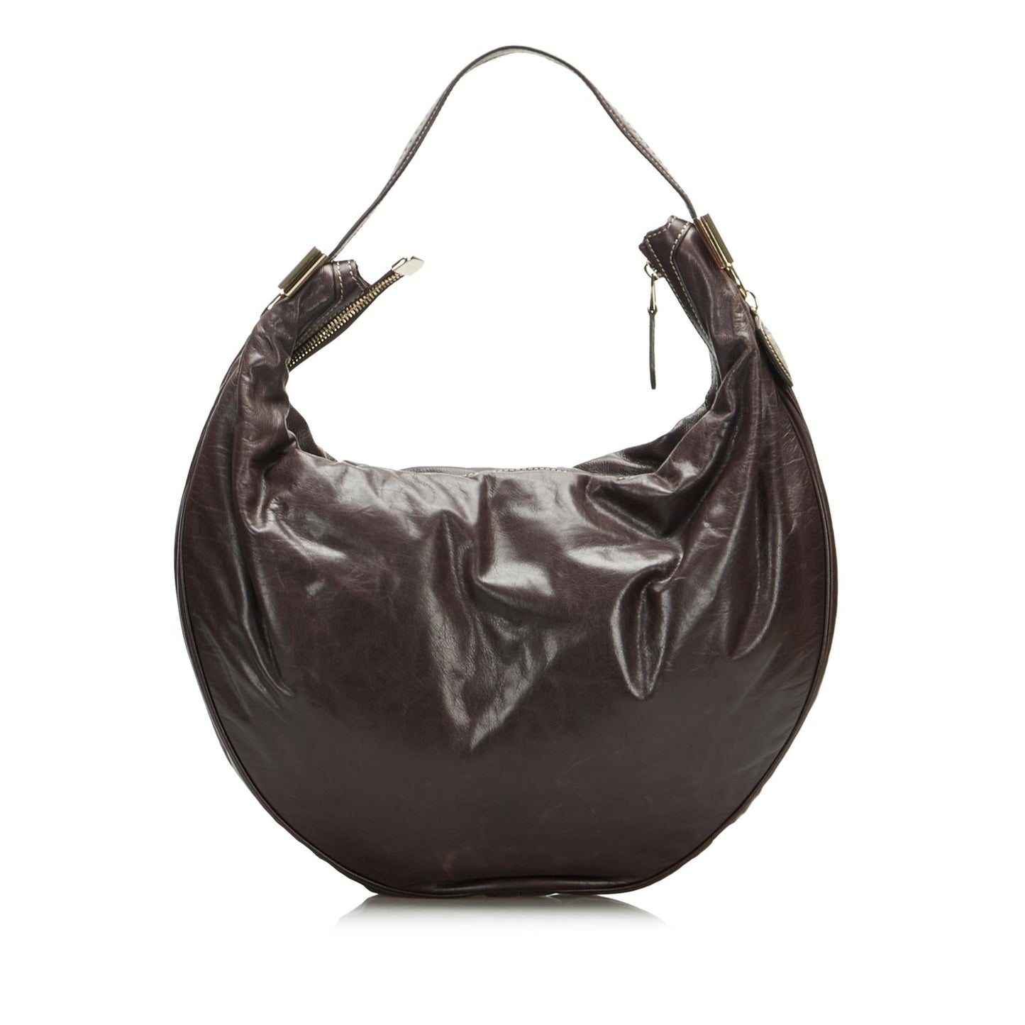 Gucci Duchessa SHG-vwybfo Leather Brown Satchel Bag