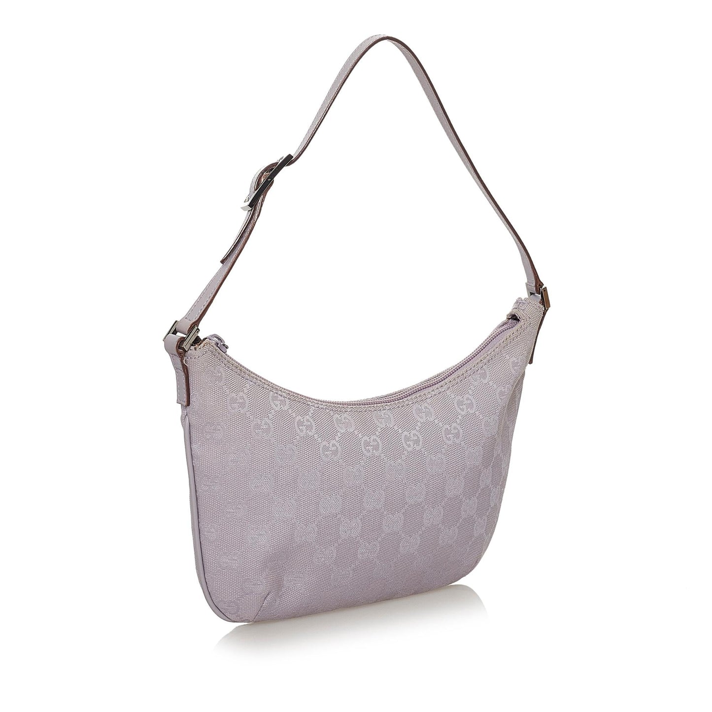 Gucci GG Baguette SHG Canvas Calf Handbag