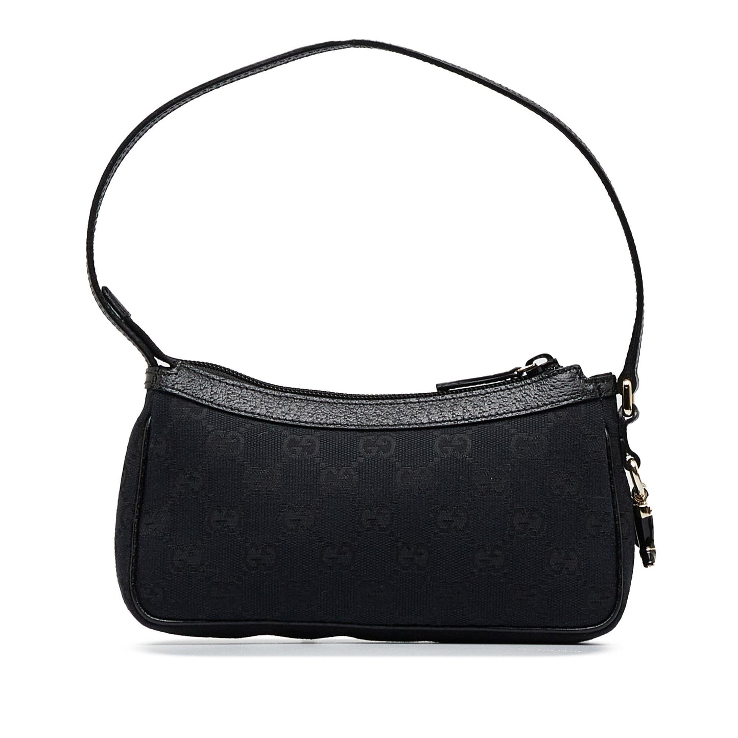 Gucci GG Baguette SHG-onJKx6 Canvas Black Handbag