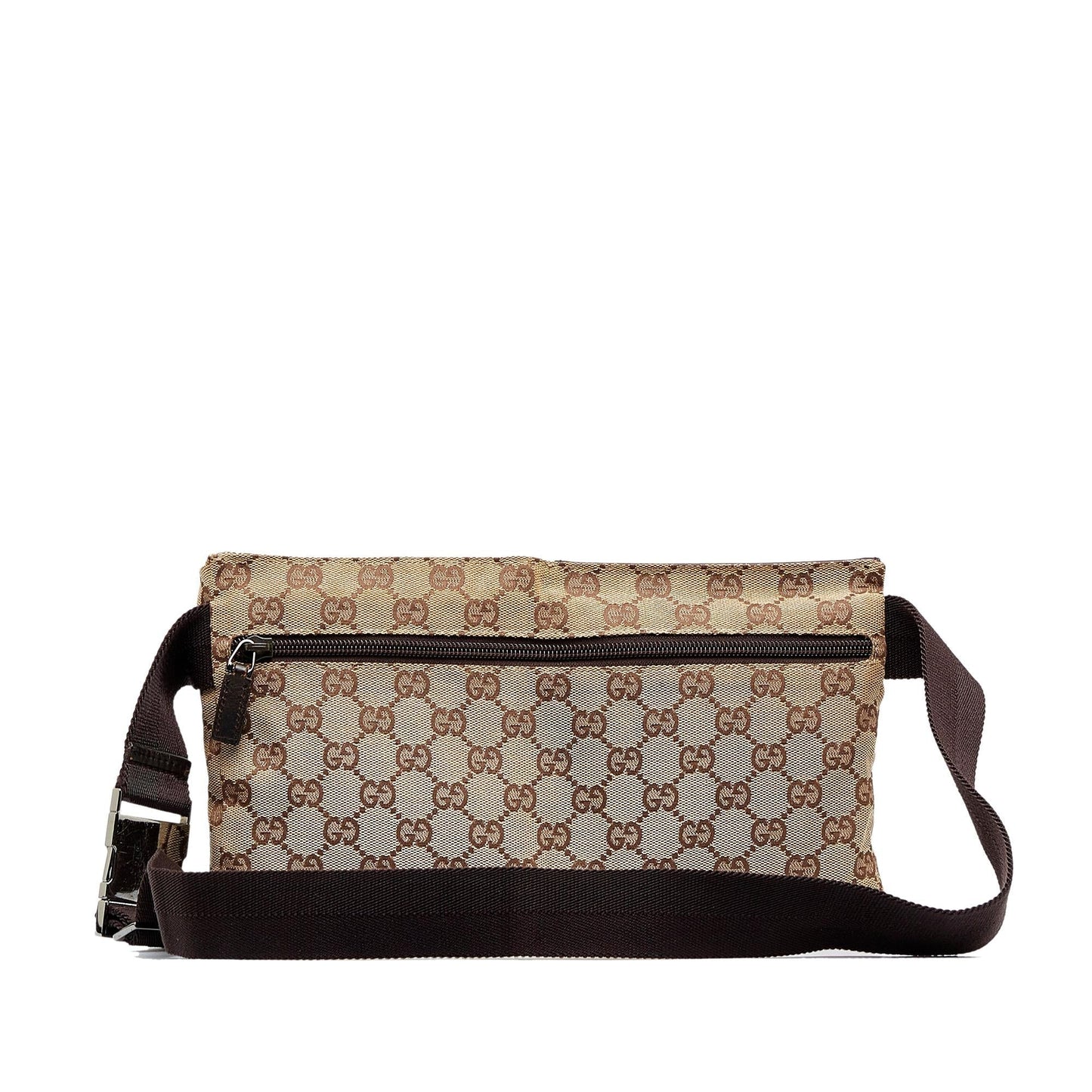 Gucci GG Belt SHG-f7z2QI Canvas Brown Accessory