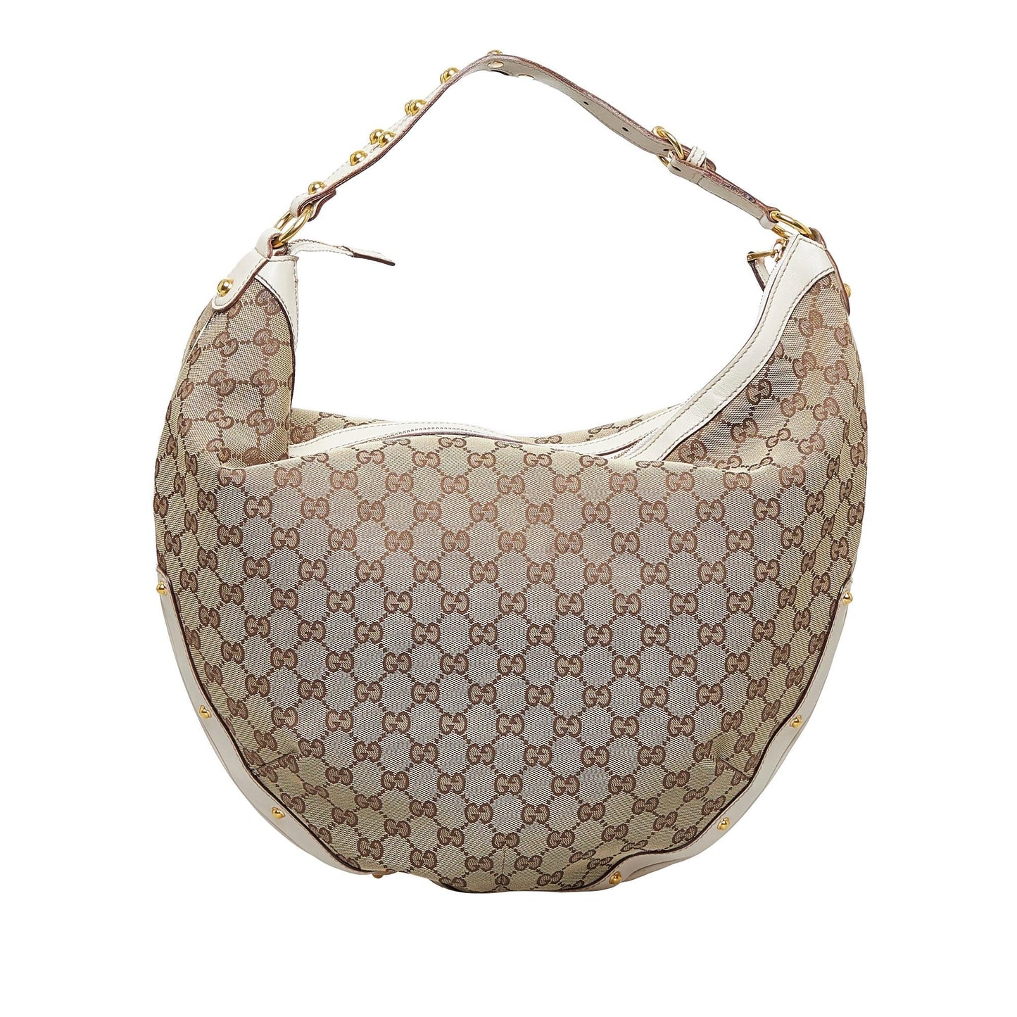 Gucci GG Biba SHG-AM21A8 Canvas Brown Shoulder Bag
