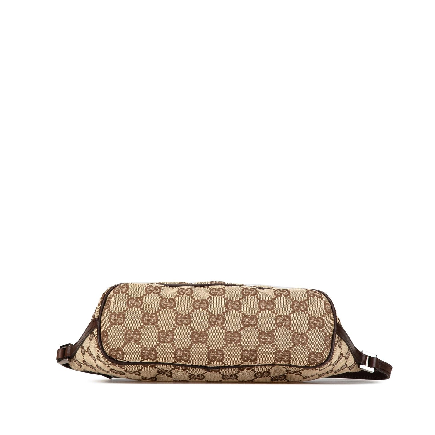 Gucci GG Boat SHG-xJmuQU Canvas Calf Brown Shoulder Bag