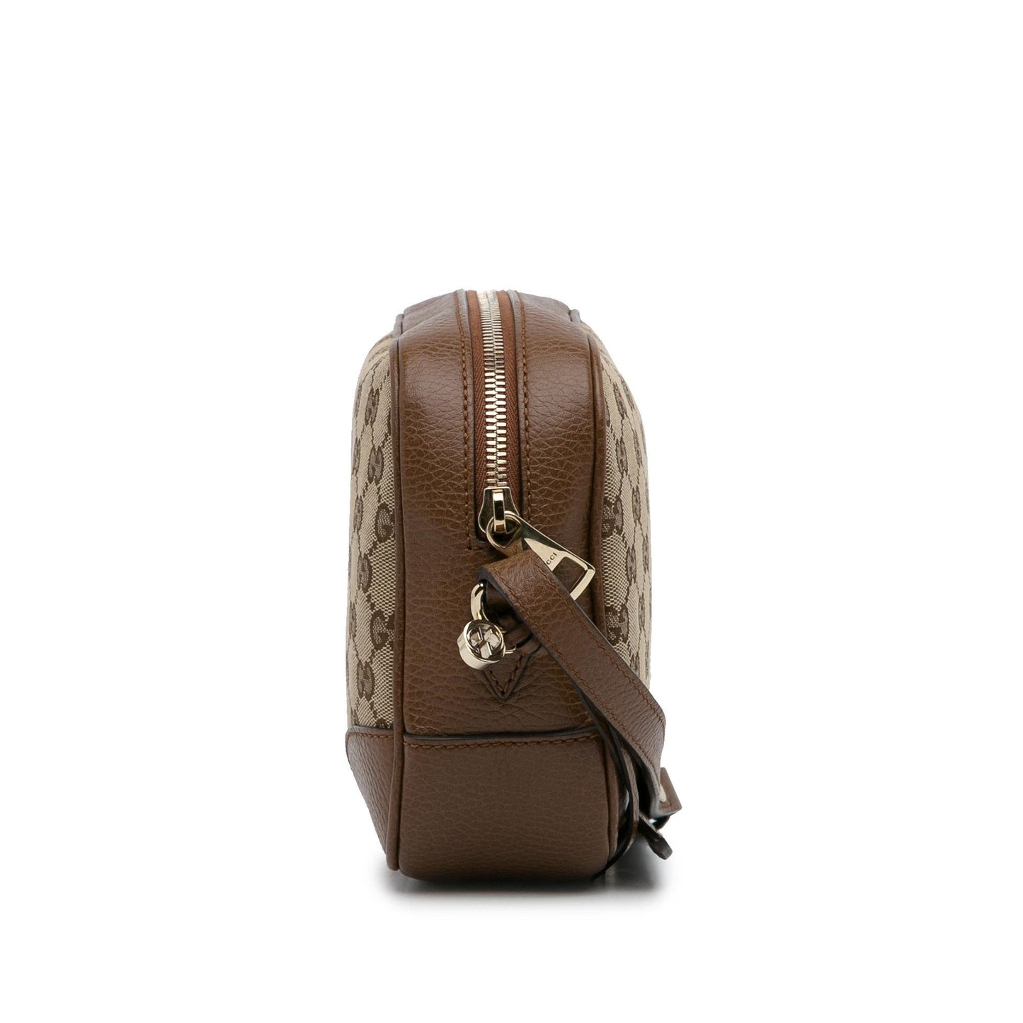 Gucci GG Bree SHG-B1VoWA Canvas Calf Brown Crossbody Bag