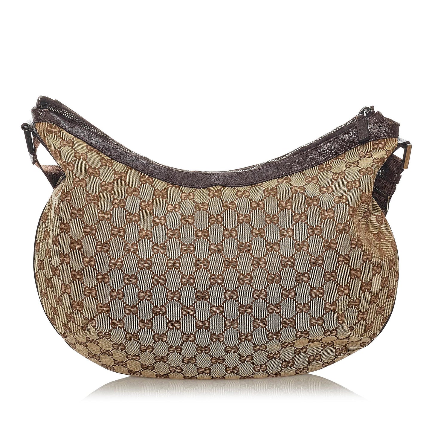 Gucci GG SHG Canvas Brown Crossbody Bag 15