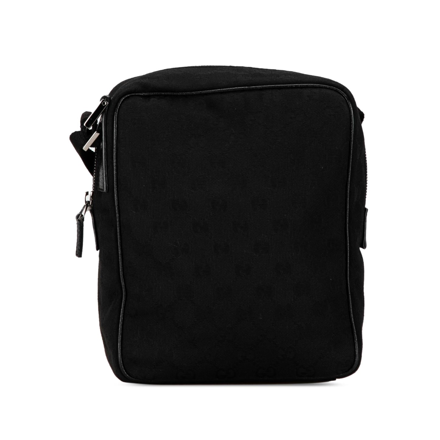 Gucci GG Canvas Black Crossbody Bag Shg Wtojt3