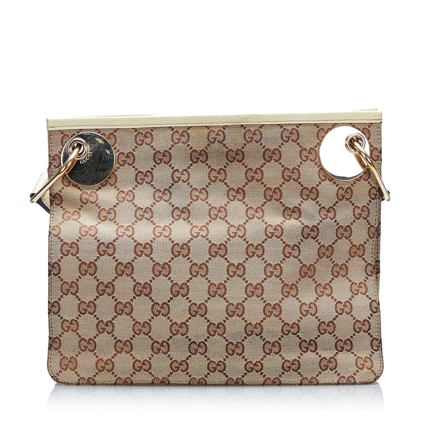 Gucci GG Eclipse SHG-DNx87B Canvas Brown Crossbody Bag