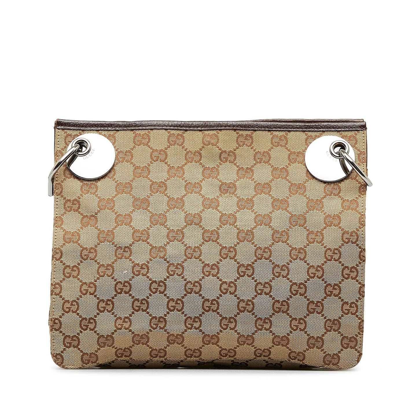 Gucci GG Eclipse SHG-nDLEa1 Canvas Calf Brown Crossbody Bag