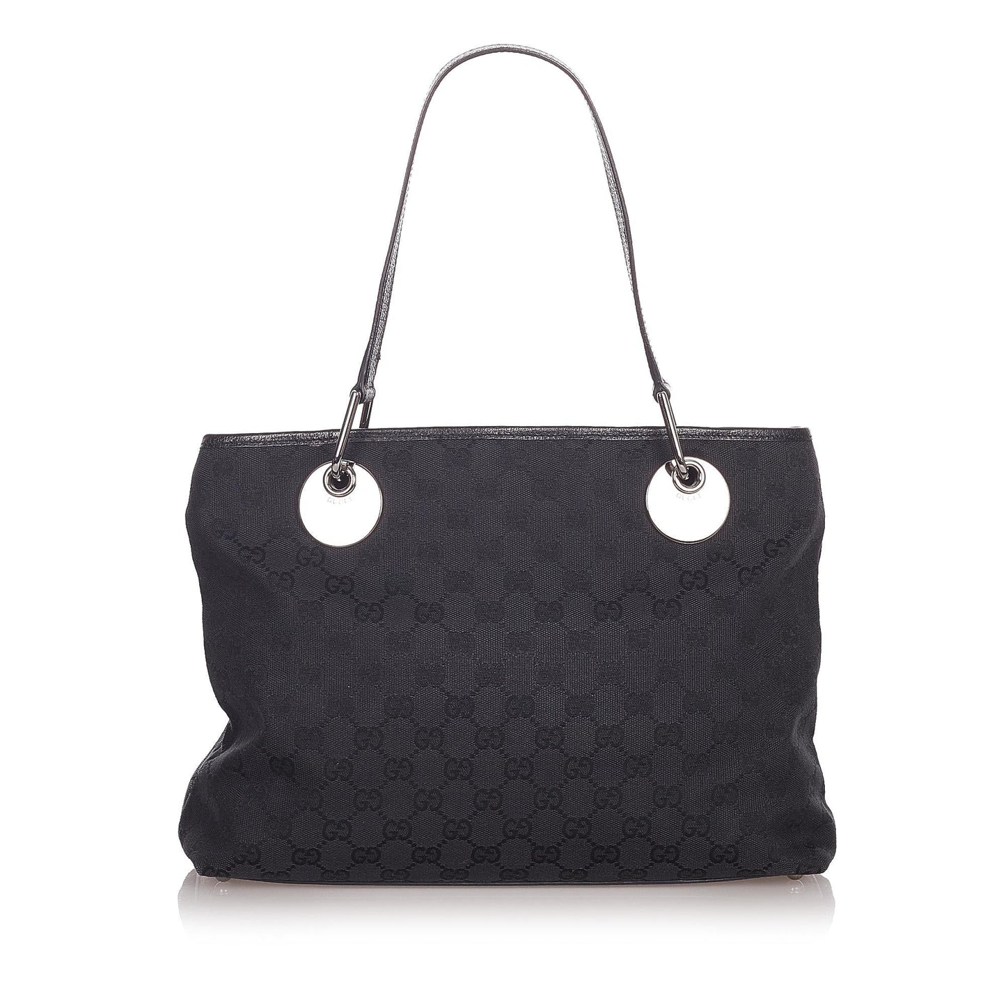 Gucci GG Eclipse SHG Canvas Black Shoulder Bag 7