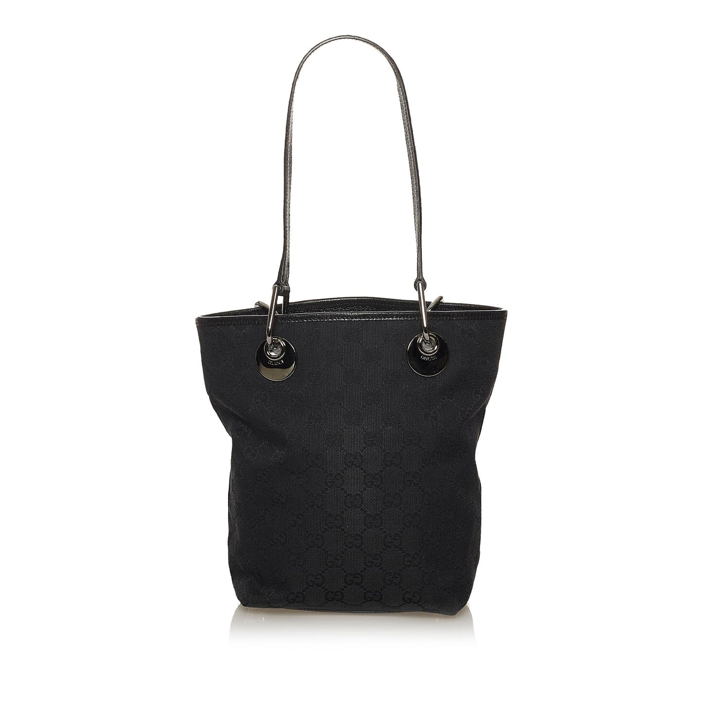 Gucci GG Eclipse SHG Canvas Black Shoulder Bag Bag Shg