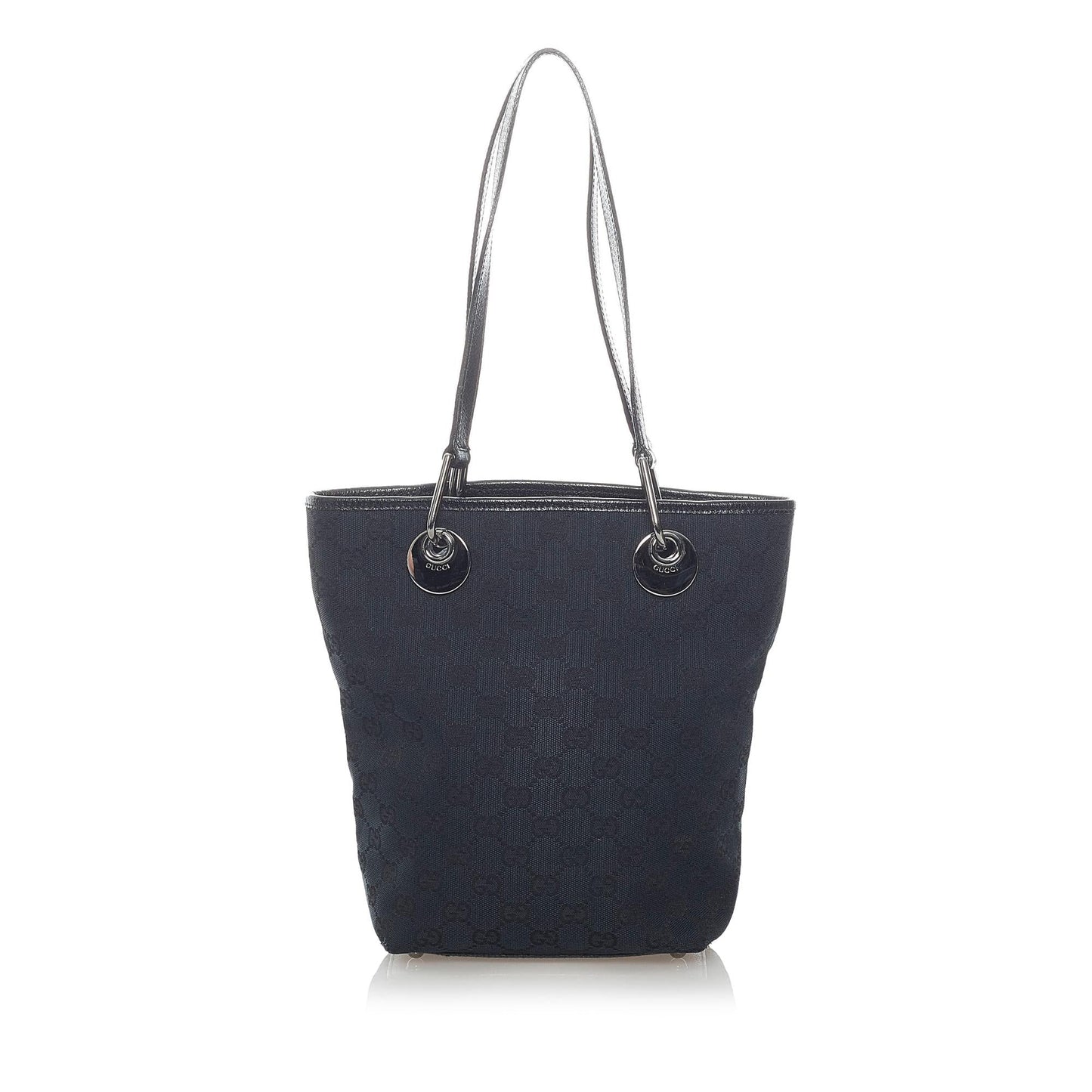 Gucci GG Eclipse SHG Canvas Black Shoulder Bag 10