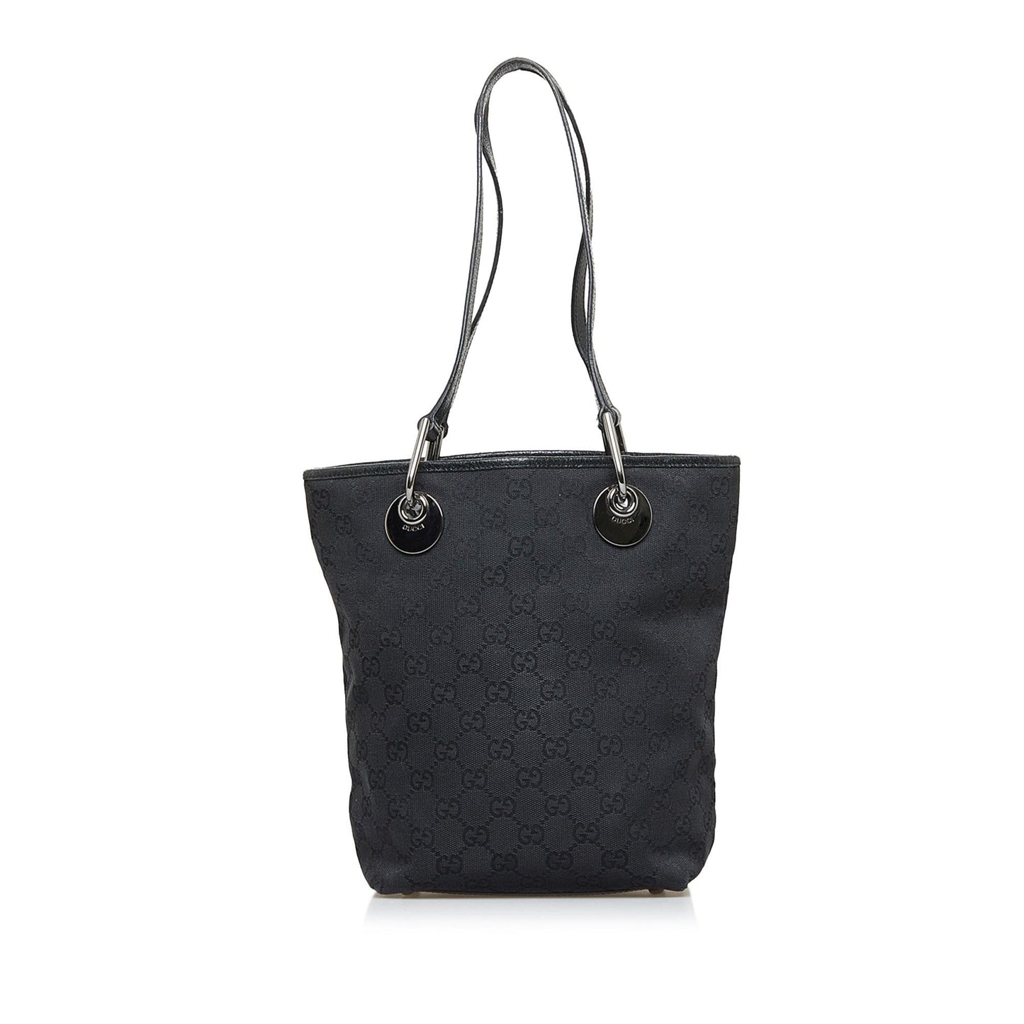 Gucci GG Eclipse SHG-Uv4jl1 Canvas Calf Black Tote Bag