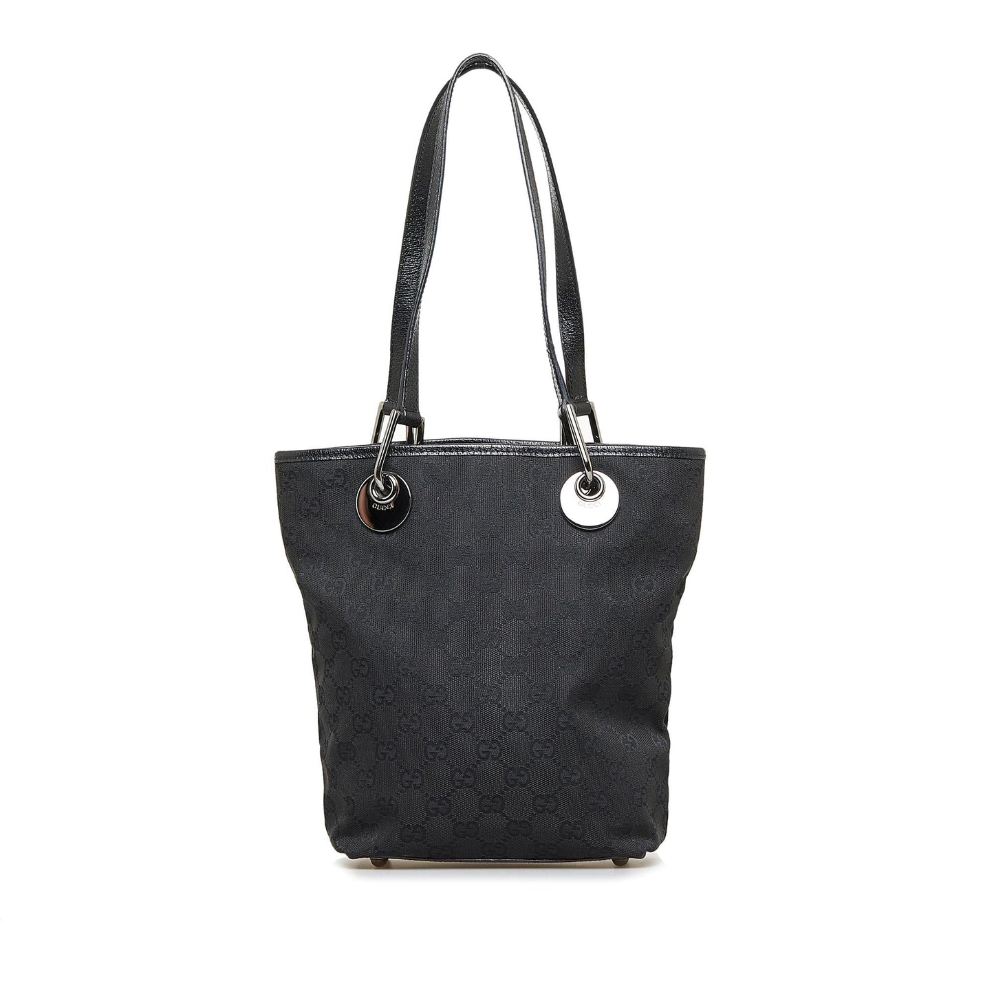 Gucci GG Eclipse SHG-B9ui4j Canvas Calf Black Tote Bag