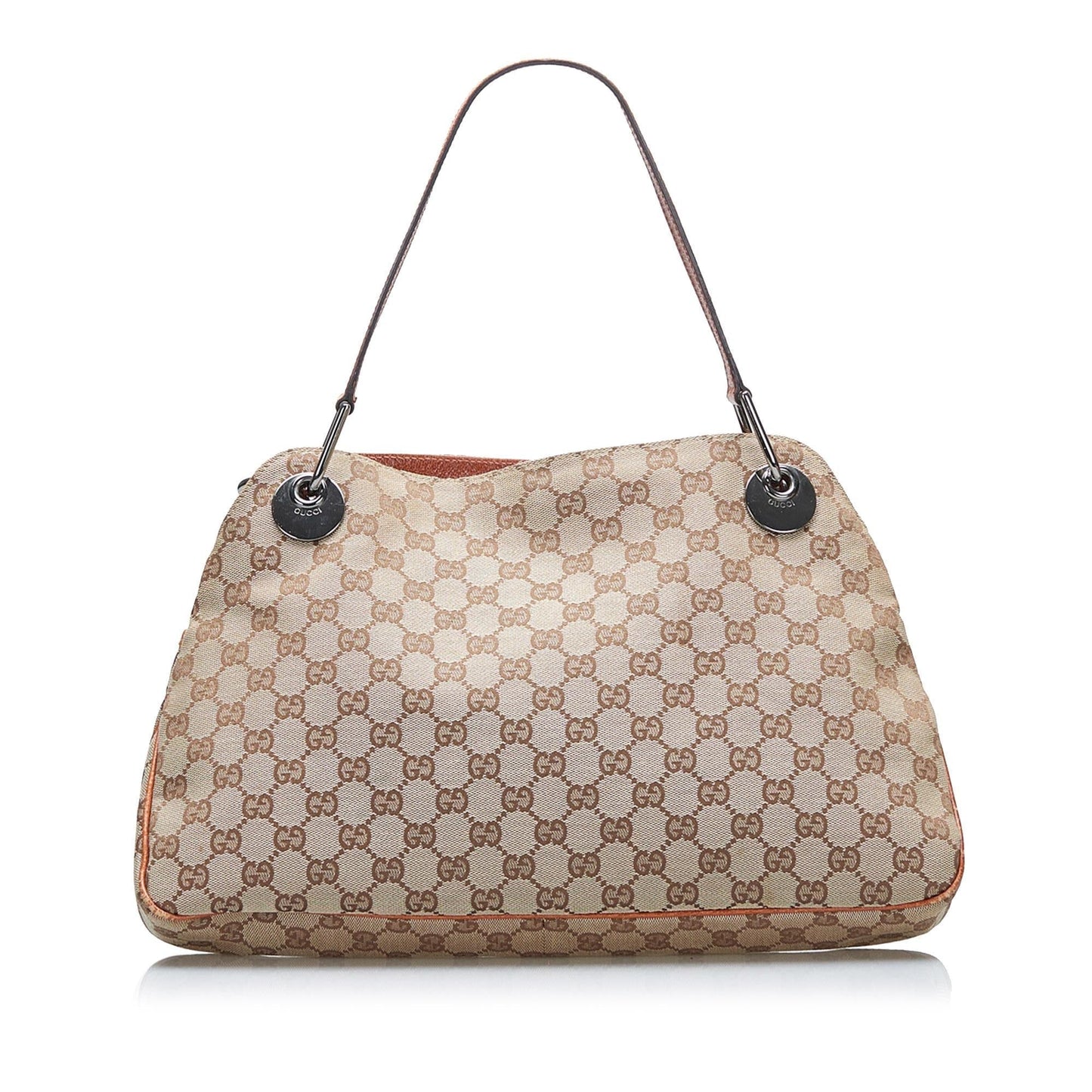 Gucci GG Eclipse SHG-z1MDAc Canvas Brown Shoulder Bag