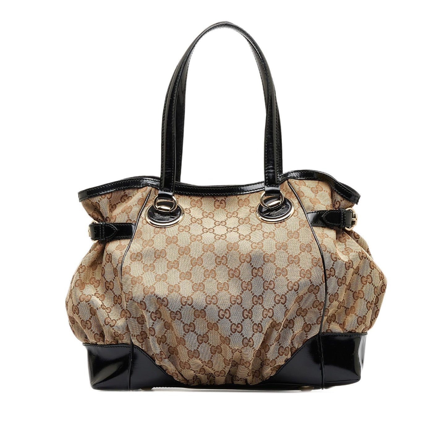 Gucci GG Full Moon SHG-Jae2HT Canvas Brown Tote Bag