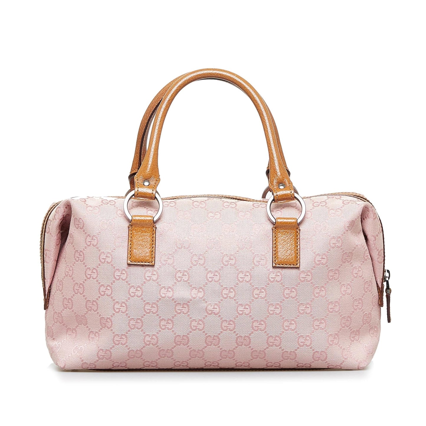 Gucci GG SHG-JdCurC Canvas Pink Satchel Bag