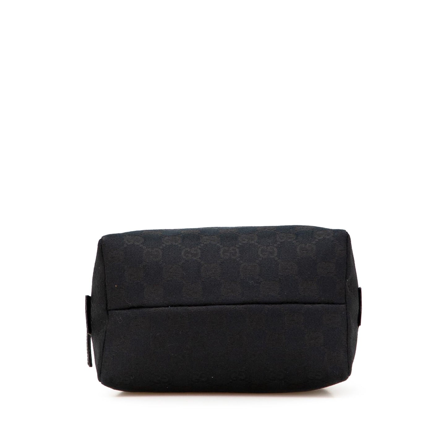 Gucci GG Canvas Calf Black Satchel Bag Handbag 8