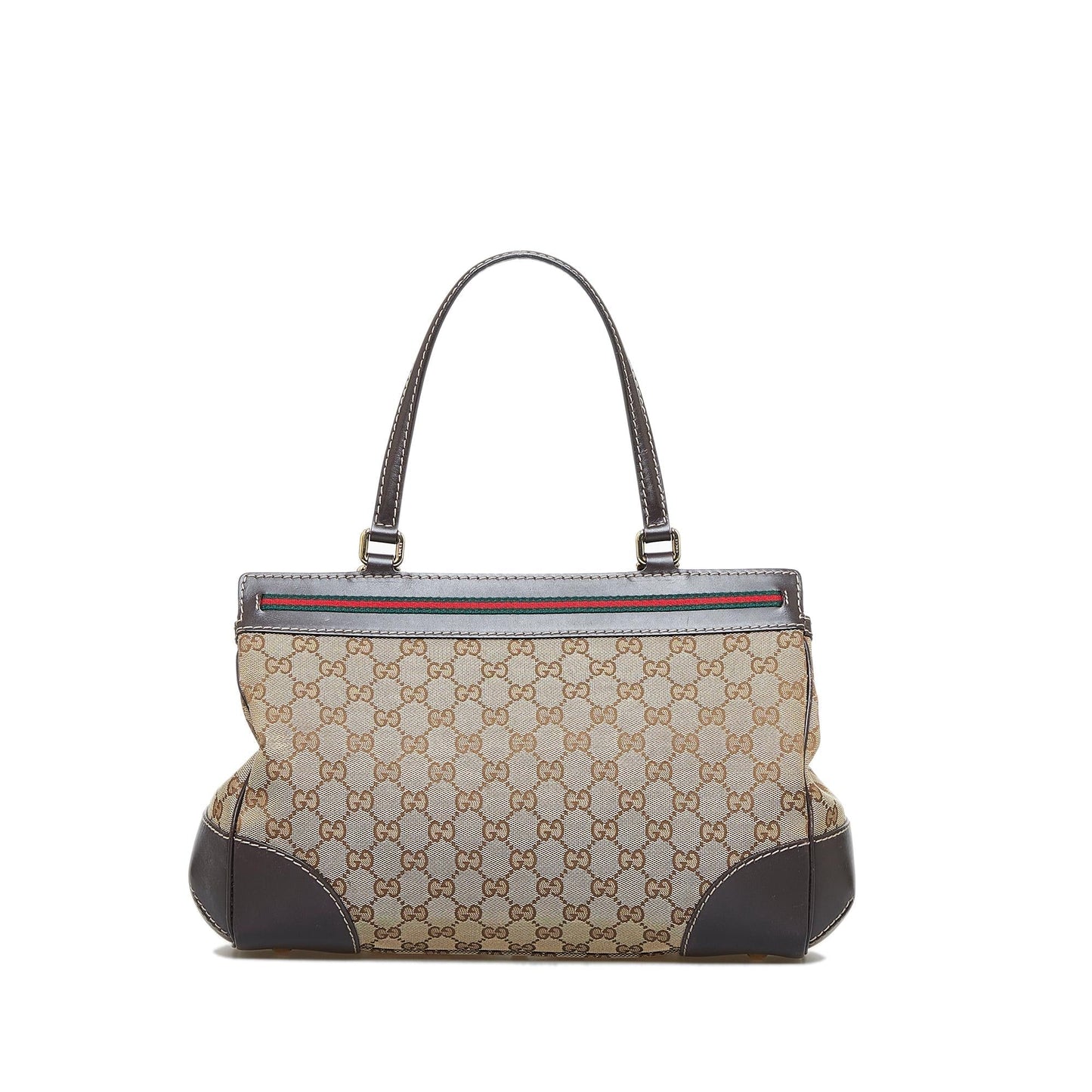 Gucci GG Mayfair SHG-RoR4aV Canvas Brown Tote Bag