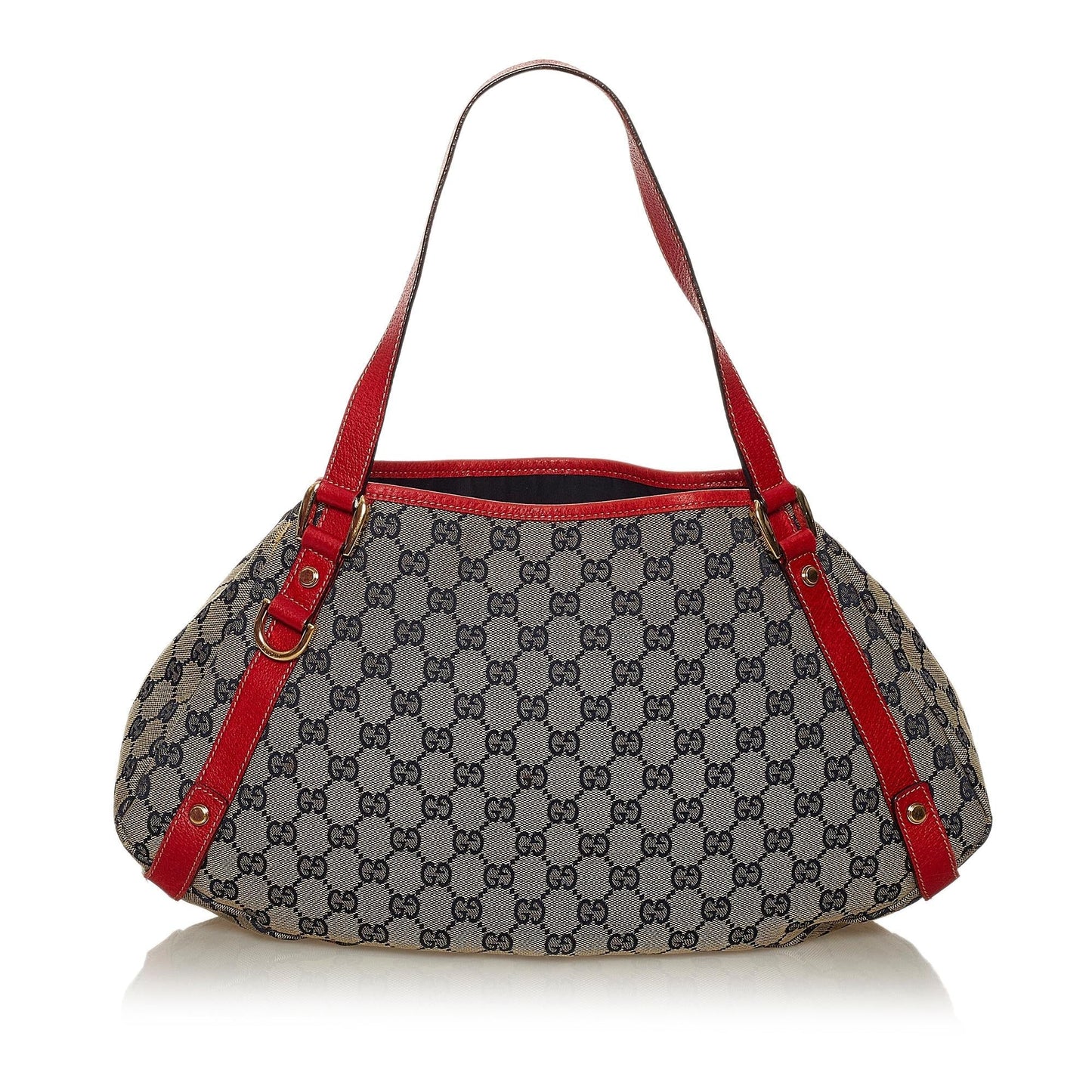 Gucci GG Pelham SHG Canvas Red Grey Shoulder Bag