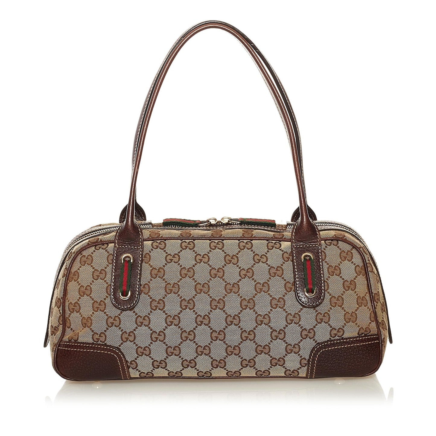 Gucci GG Princy SHG Canvas Brown Shoulder Bag 4