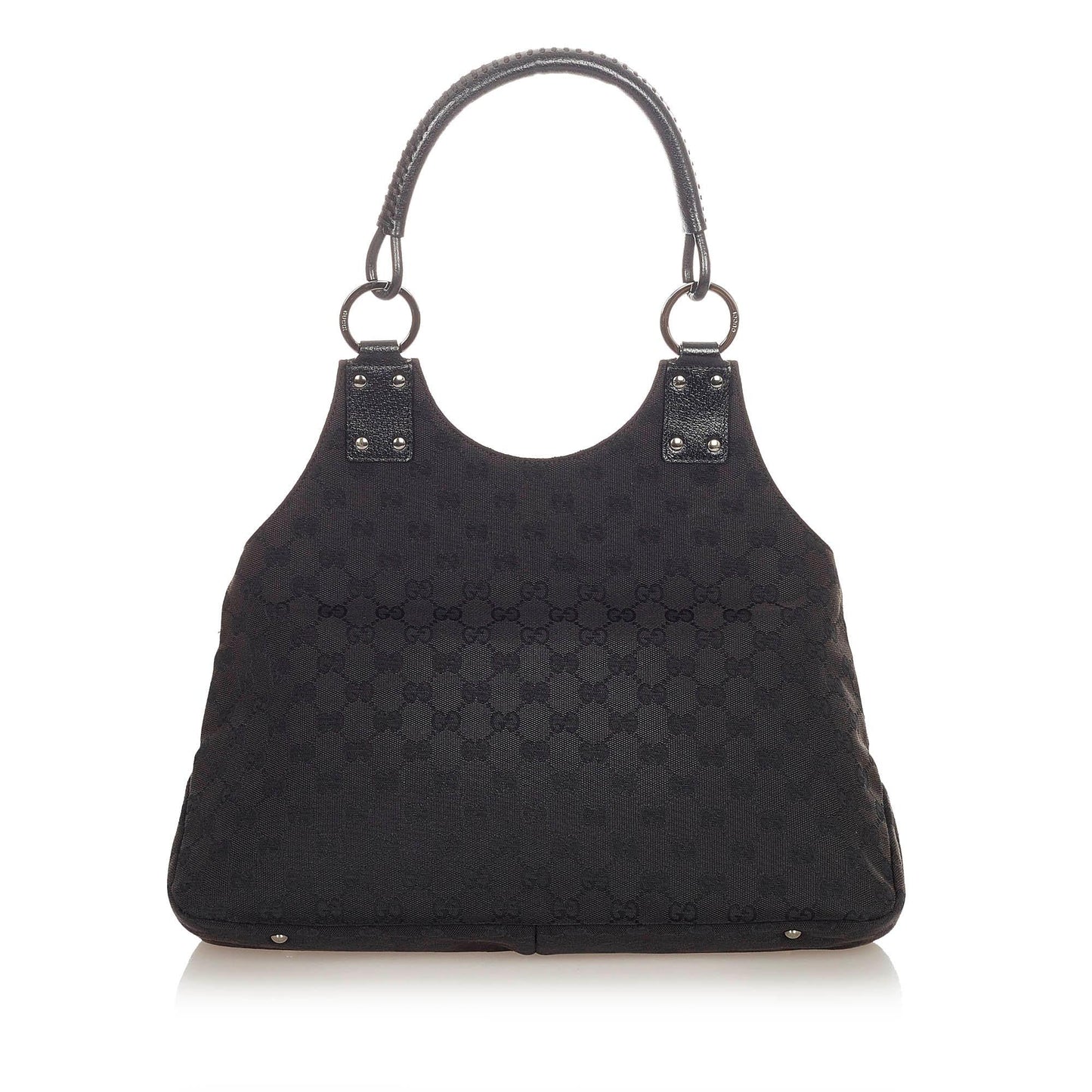 Gucci GG SHG Canvas Black Shoulder Bag 25