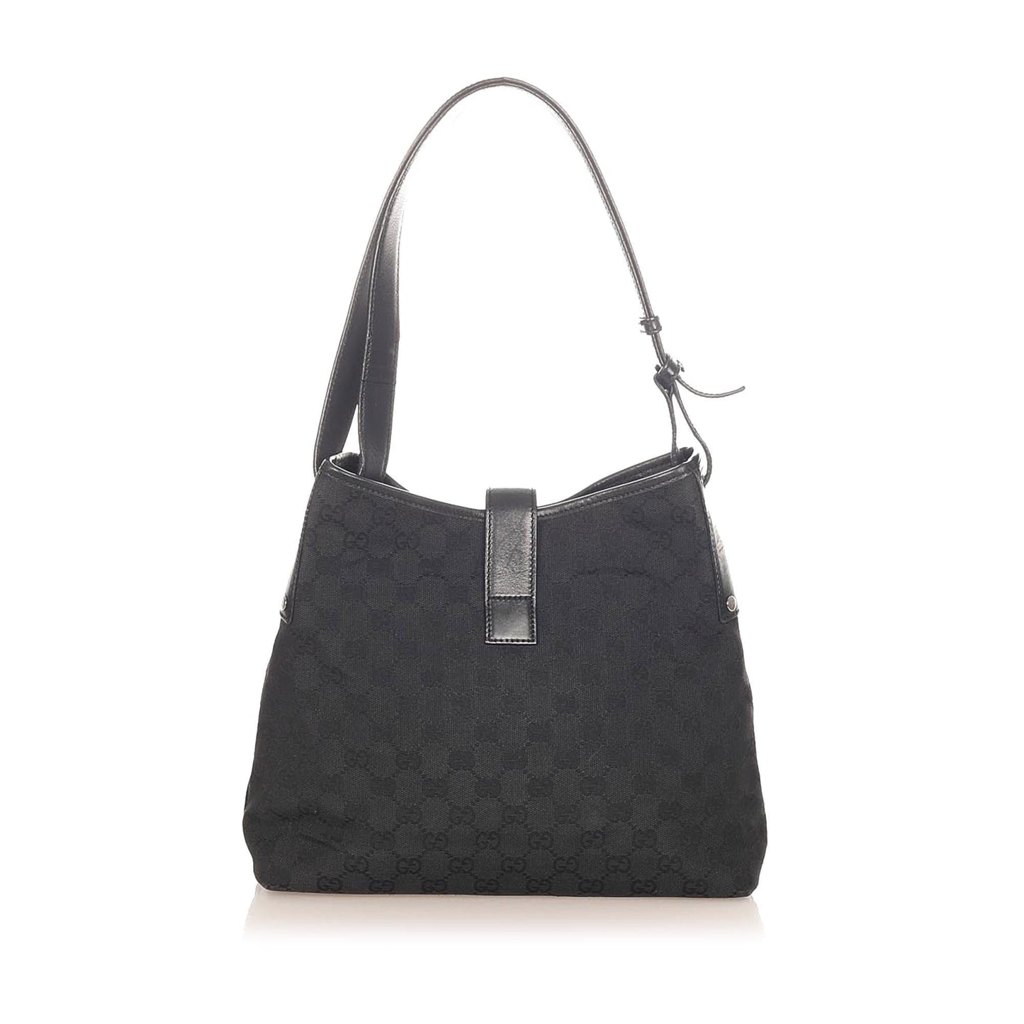 Gucci GG SHG Canvas Black Shoulder Bag 26