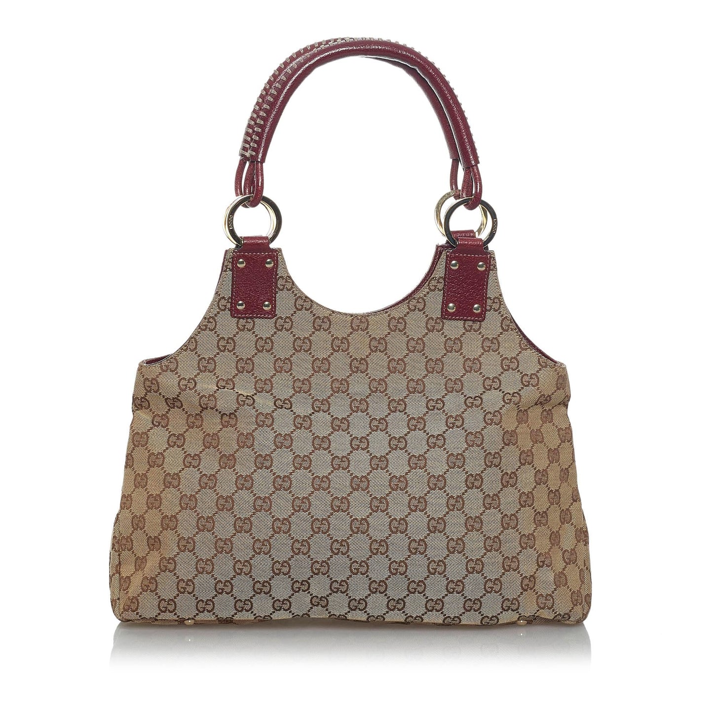 Gucci GG SHG Canvas Brown Shoulder Bag 13