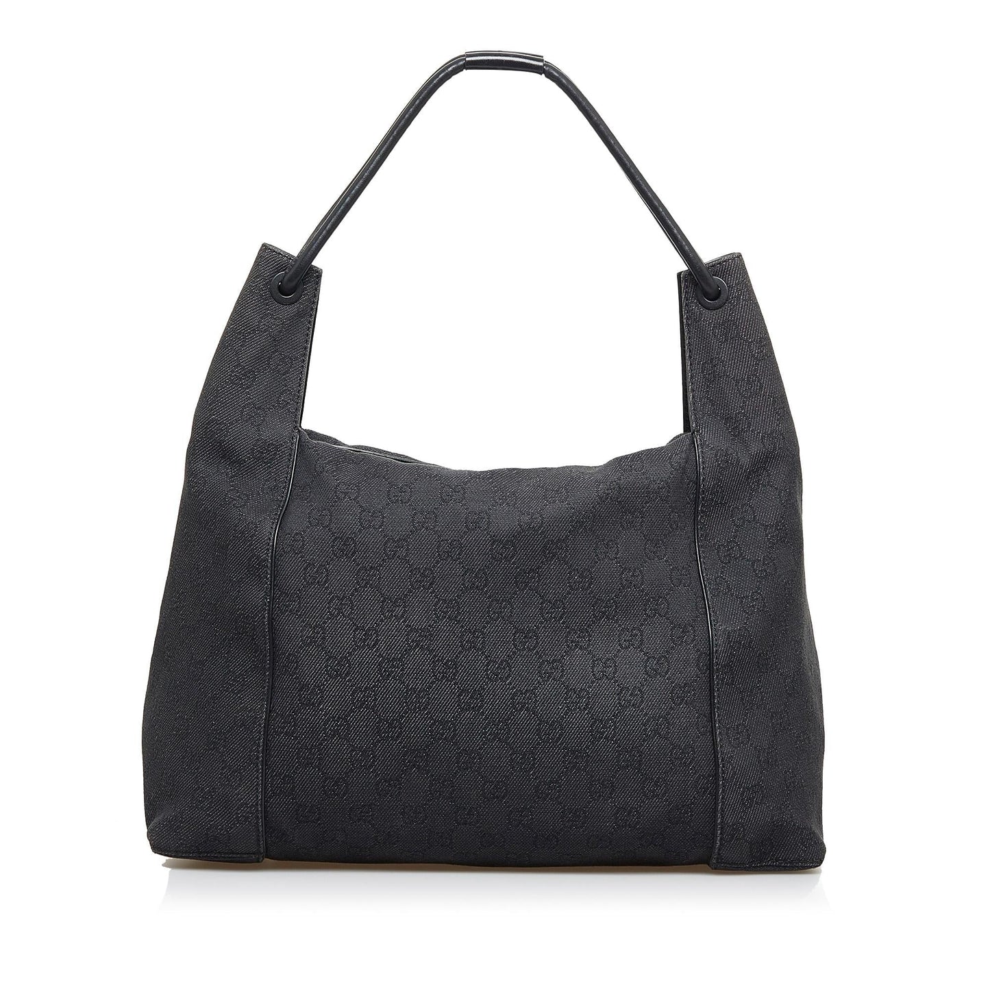 Gucci GG SHG-fi1l57 Canvas Black Shoulder Bag