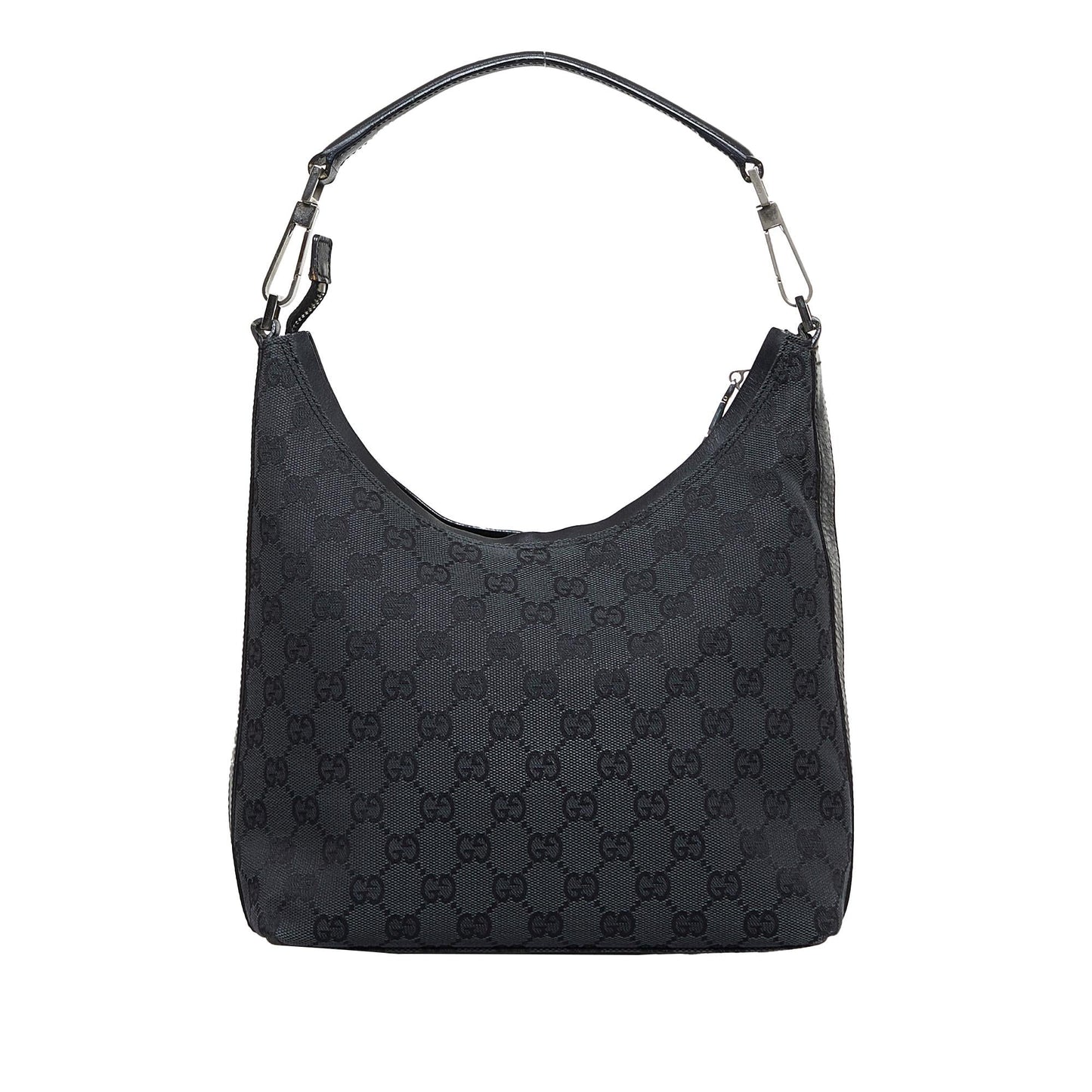 Gucci GG SHG-gpBdbo Canvas Calf Black Shoulder Bag