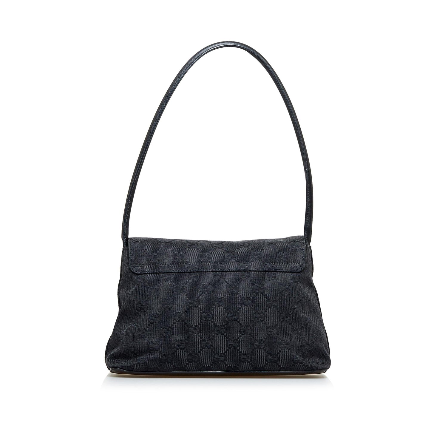 Gucci GG SHG-PaPFGP Canvas Black Shoulder Bag