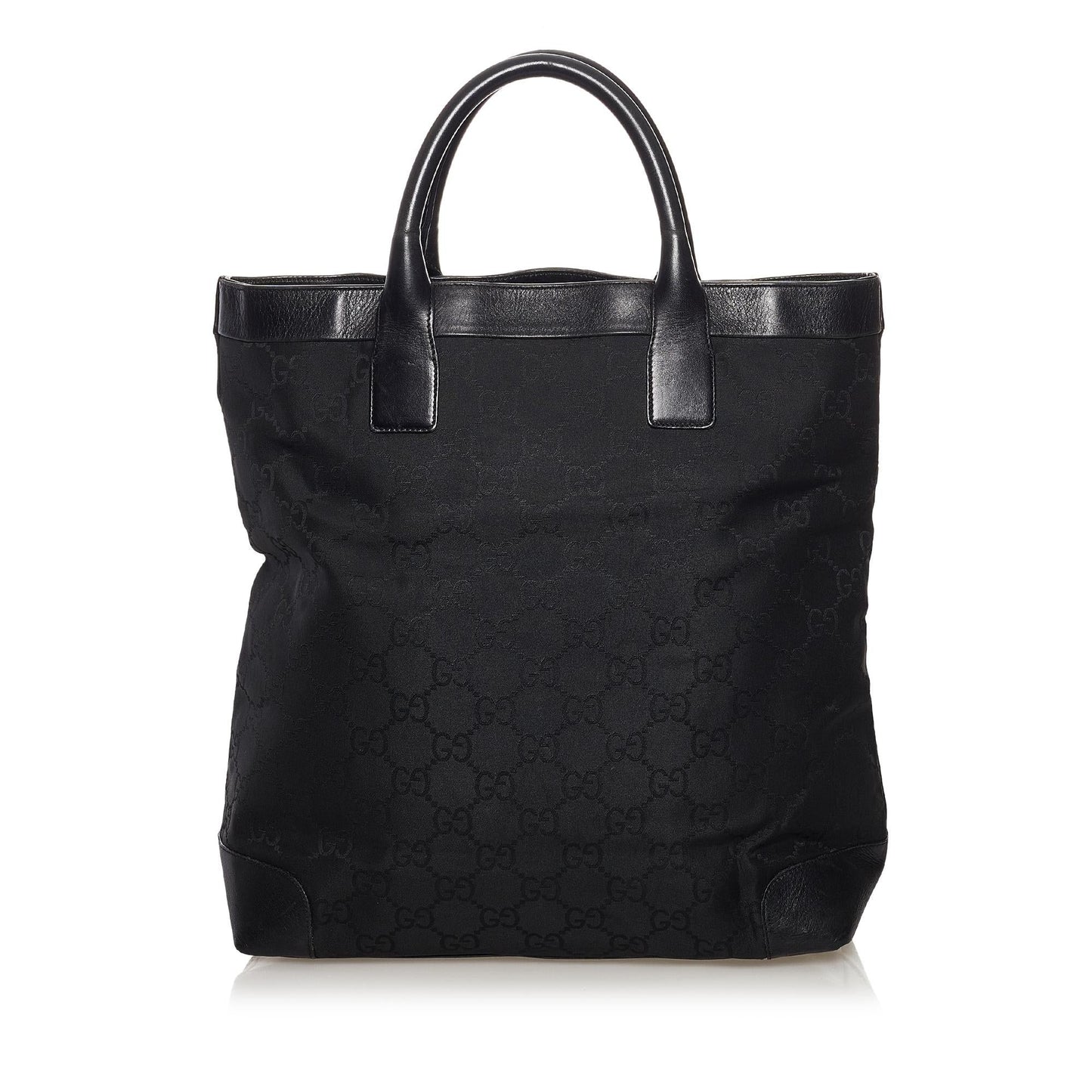 Gucci GG SHG Canvas Black Tote Bag Bag Shg