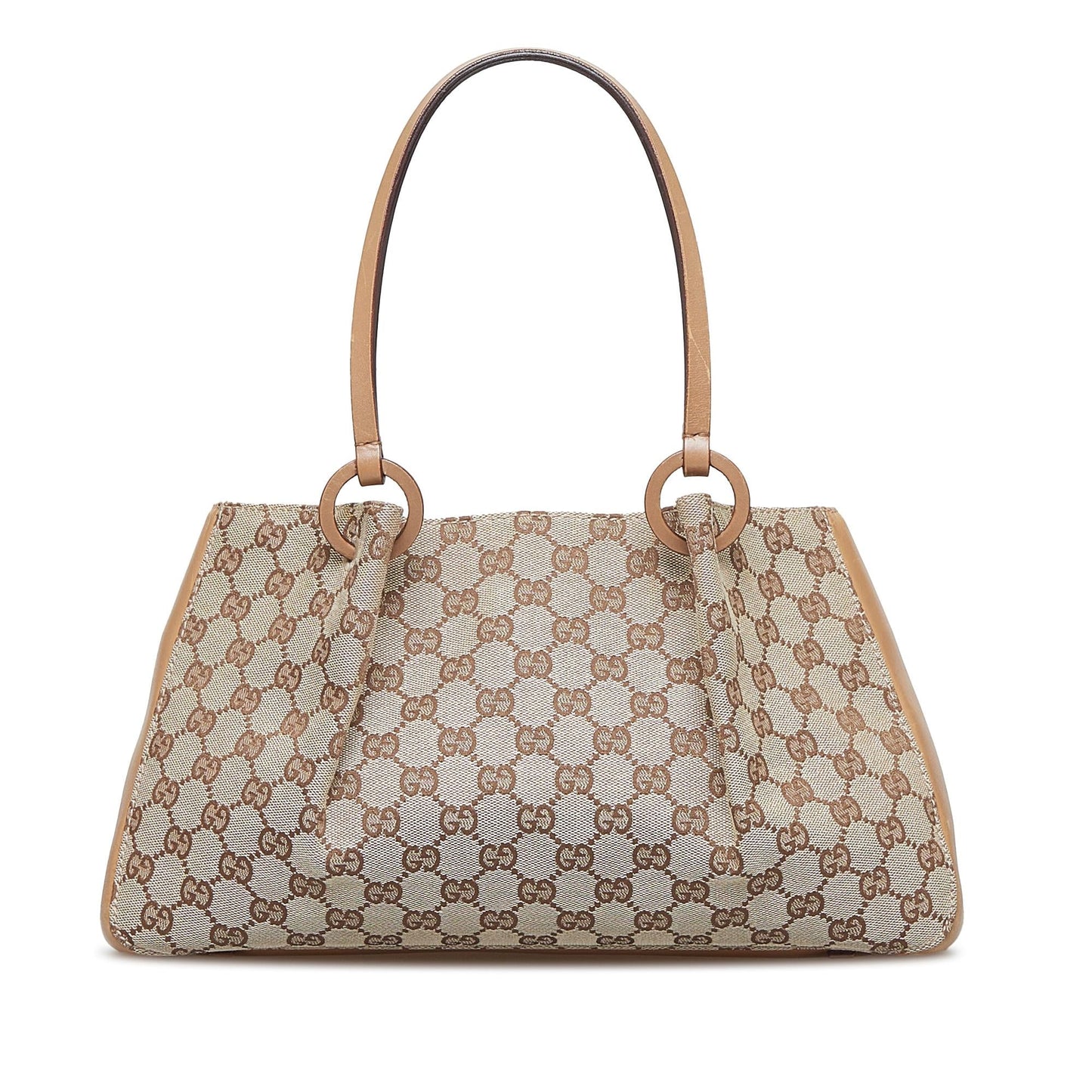 Gucci GG SHG-Wk2ddv Canvas Brown Tote Bag