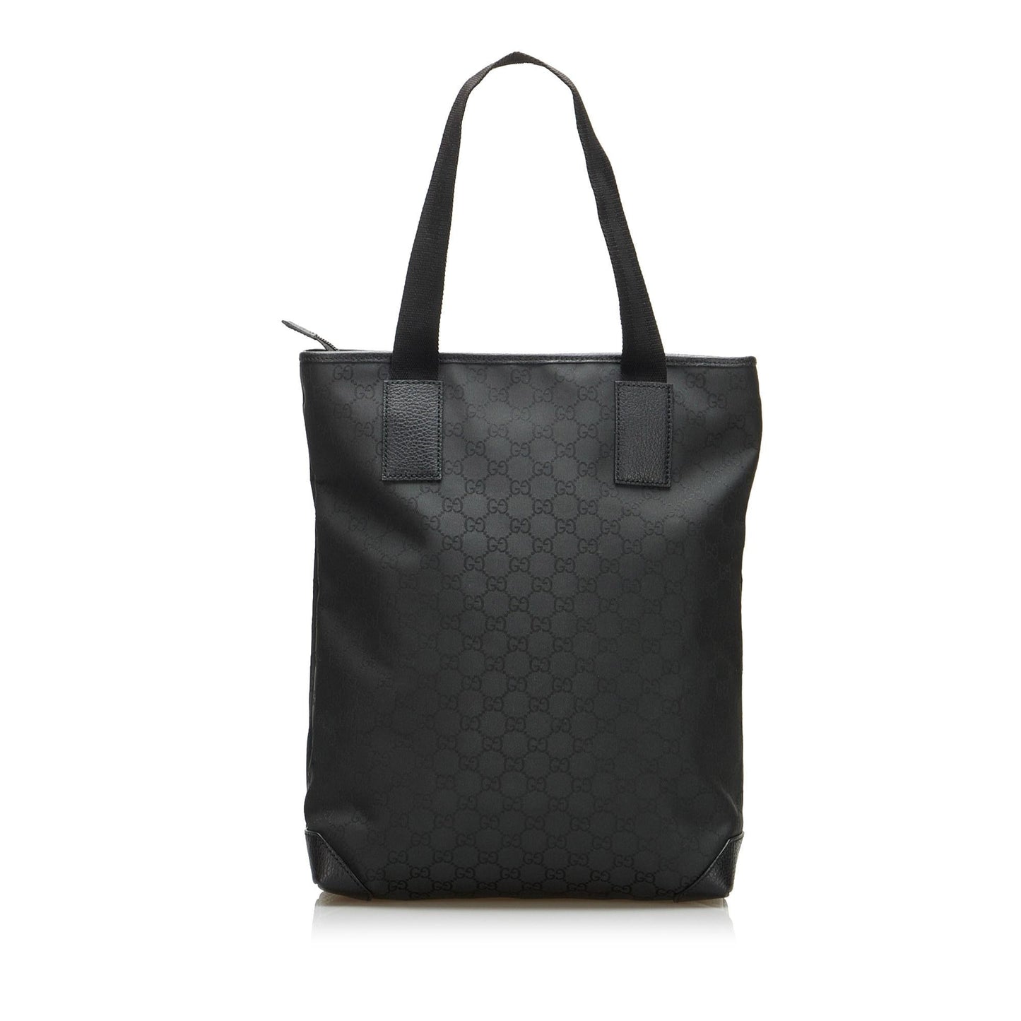 Gucci GG SHG-Z4vHZl Canvas Black Tote Bag