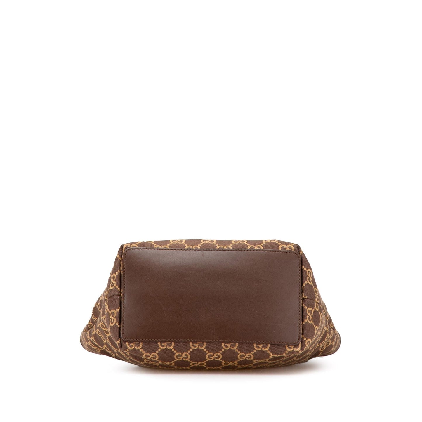 Gucci GG Canvas Brown Tote Bag